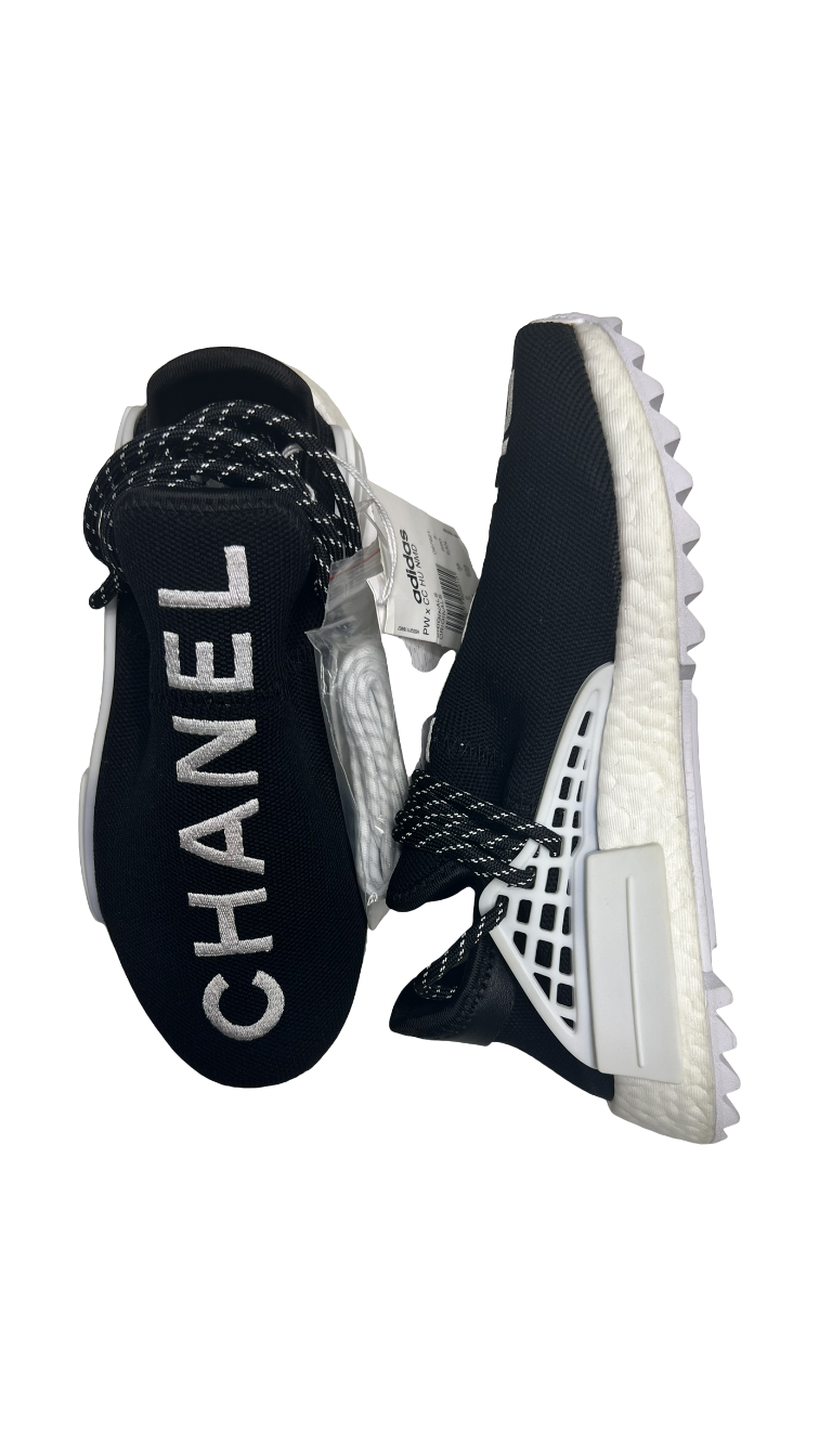 CHANEL X PHARRELL ADIDAS NMD HU 2018 - The Luxury Savvy