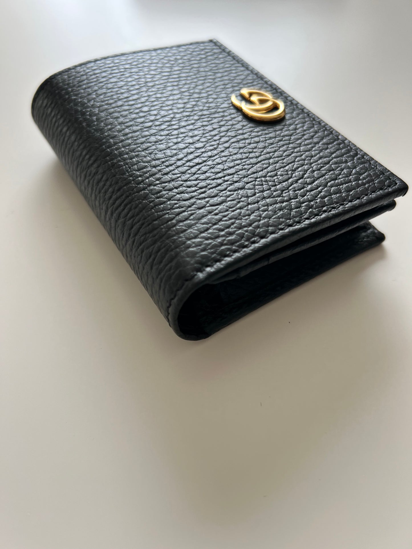 Gucci Marmont Wallet – Black Leather