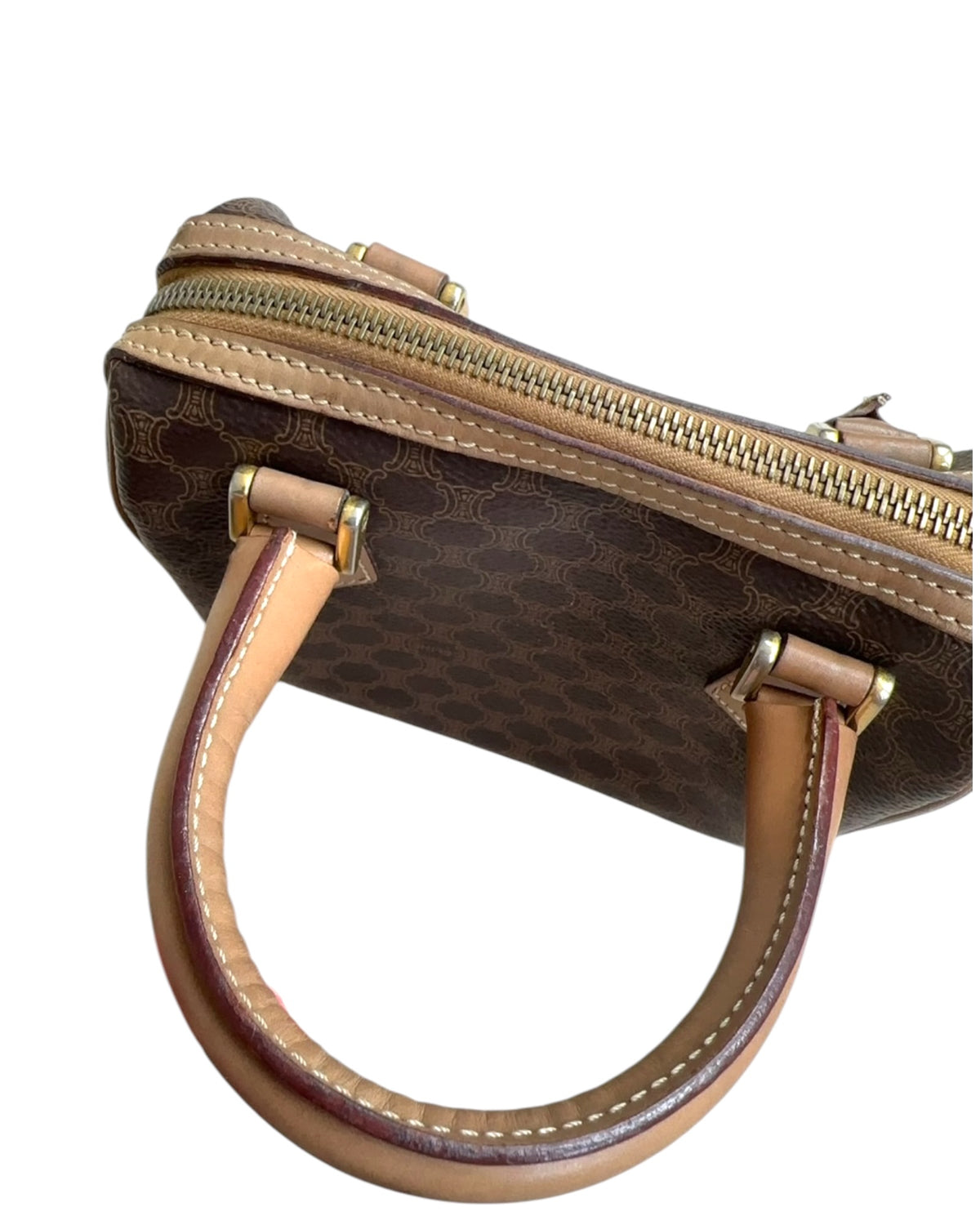 Vintage Céline Macadam Mini Boston Bag