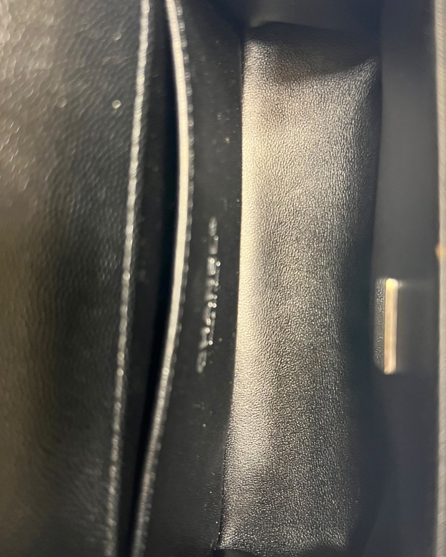 Chanel Boy Small Flap Bag in Black Caviar Leather with Ruthenium Hardware