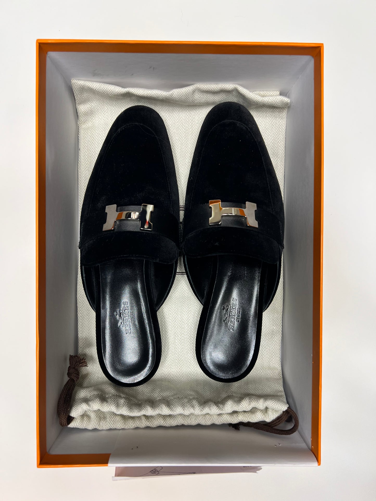 HERMÈS VELVET MULES - The Luxury Savvy