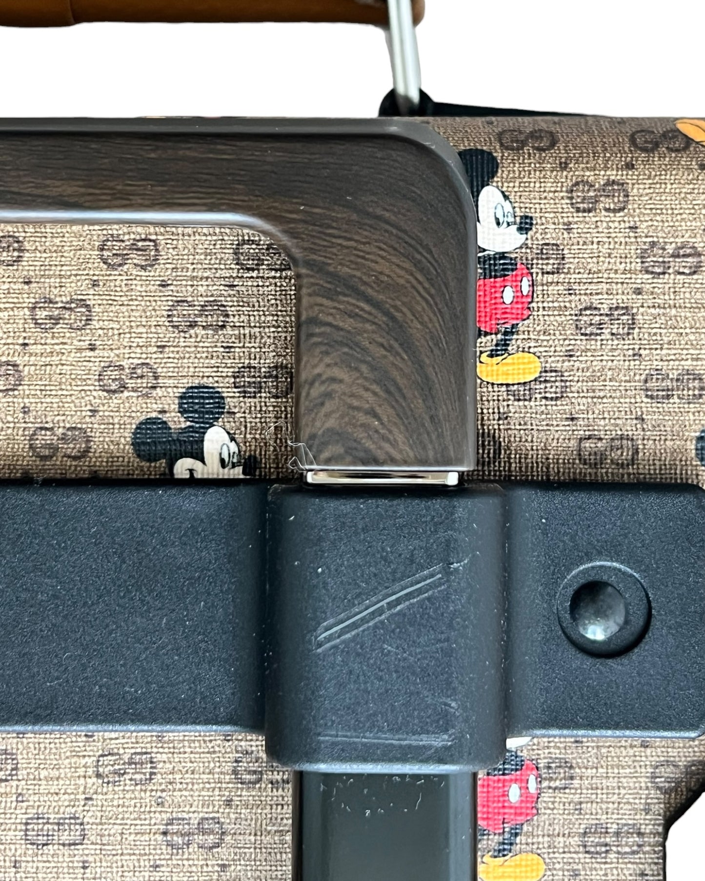 Gucci x Disney Mickey Mouse GG Supreme Suitcase