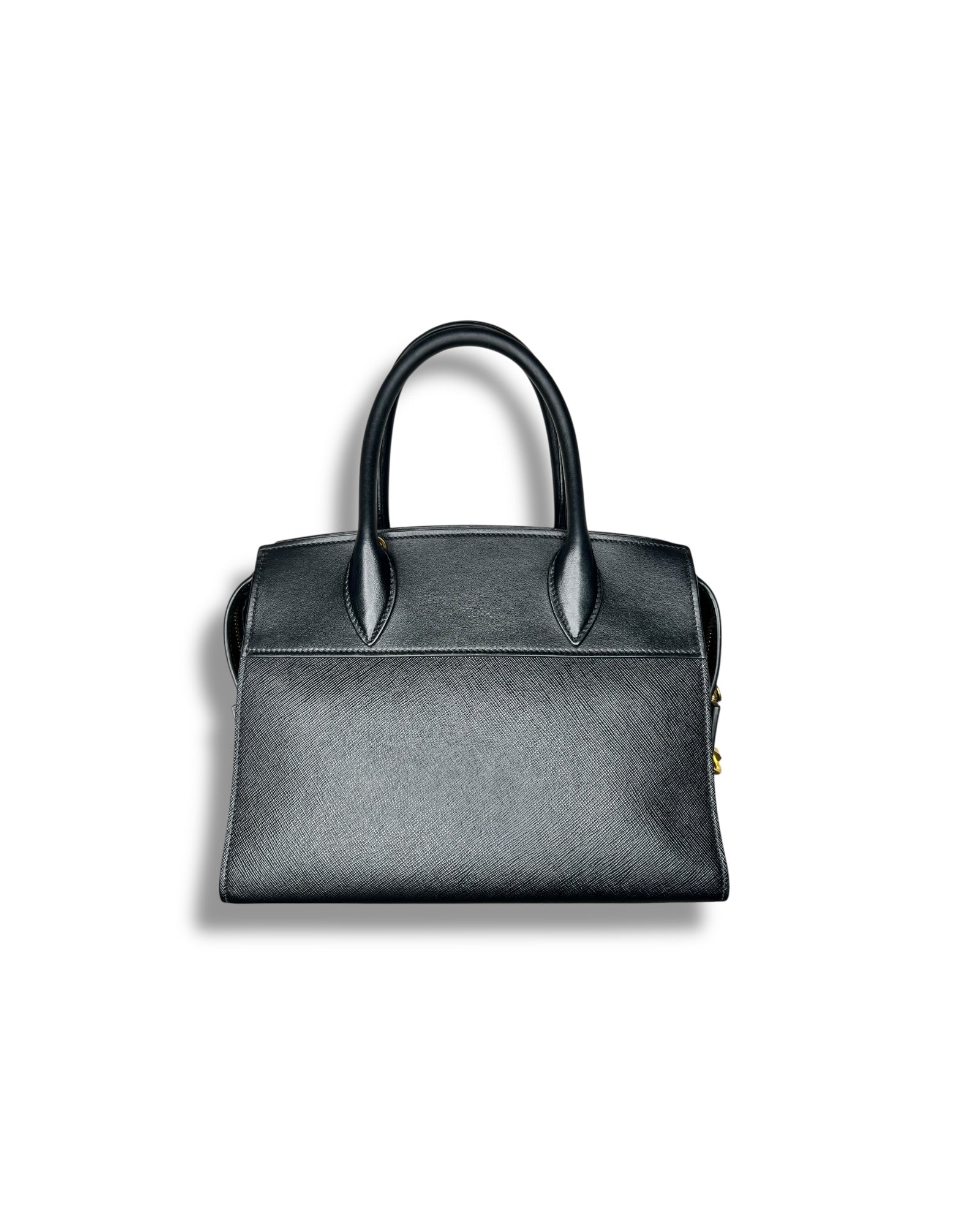 Prada Saffiano City Tote Bag – Black (Nero) - The Luxury Savvy