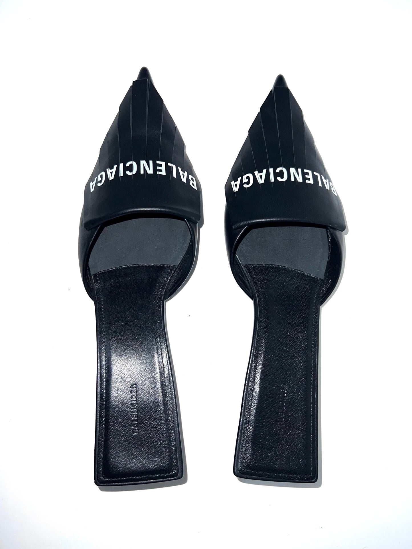 BALENCIAGA KNIFE MULES - The Luxury Savvy