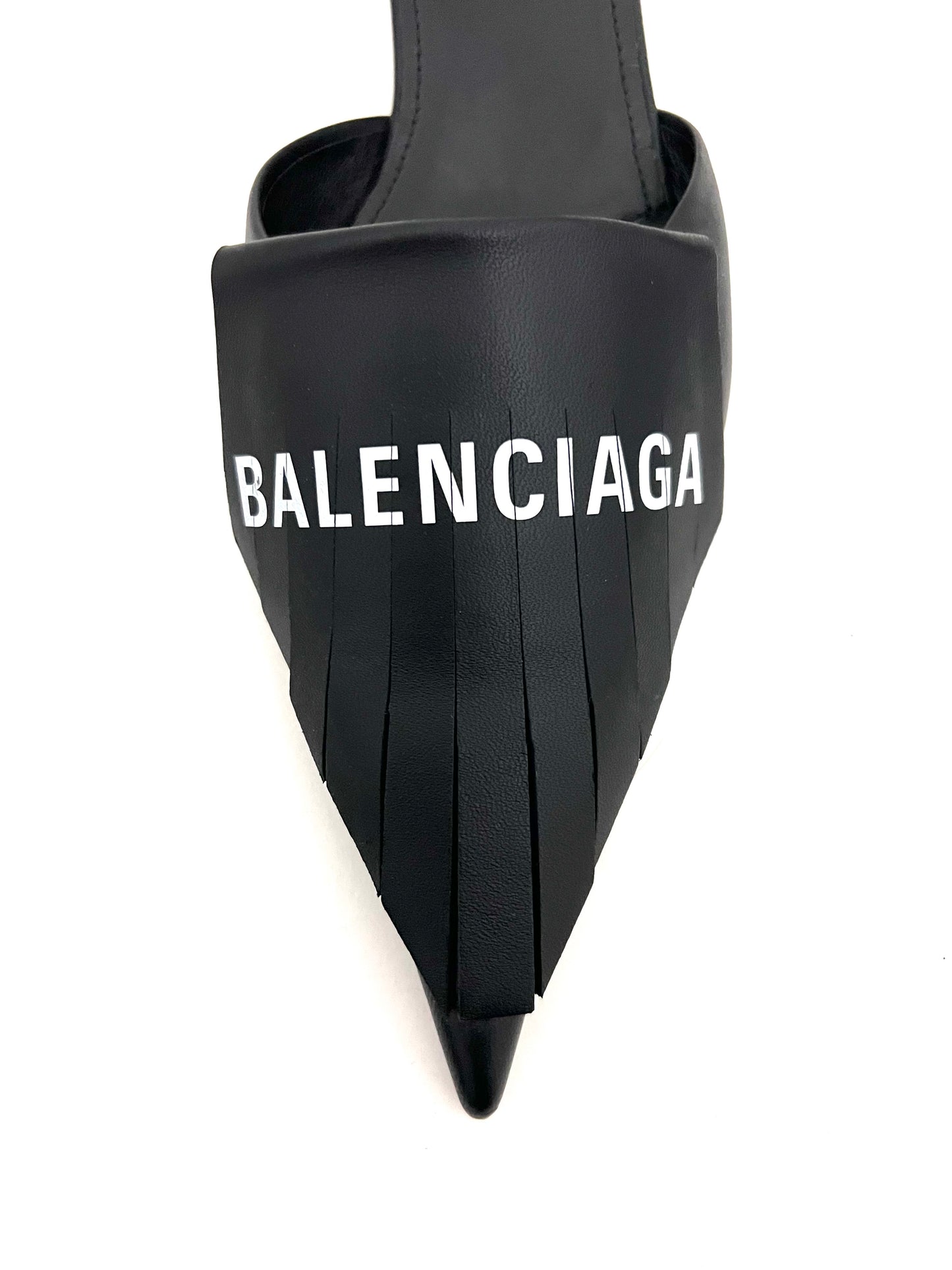 BALENCIAGA KNIFE MULES - The Luxury Savvy