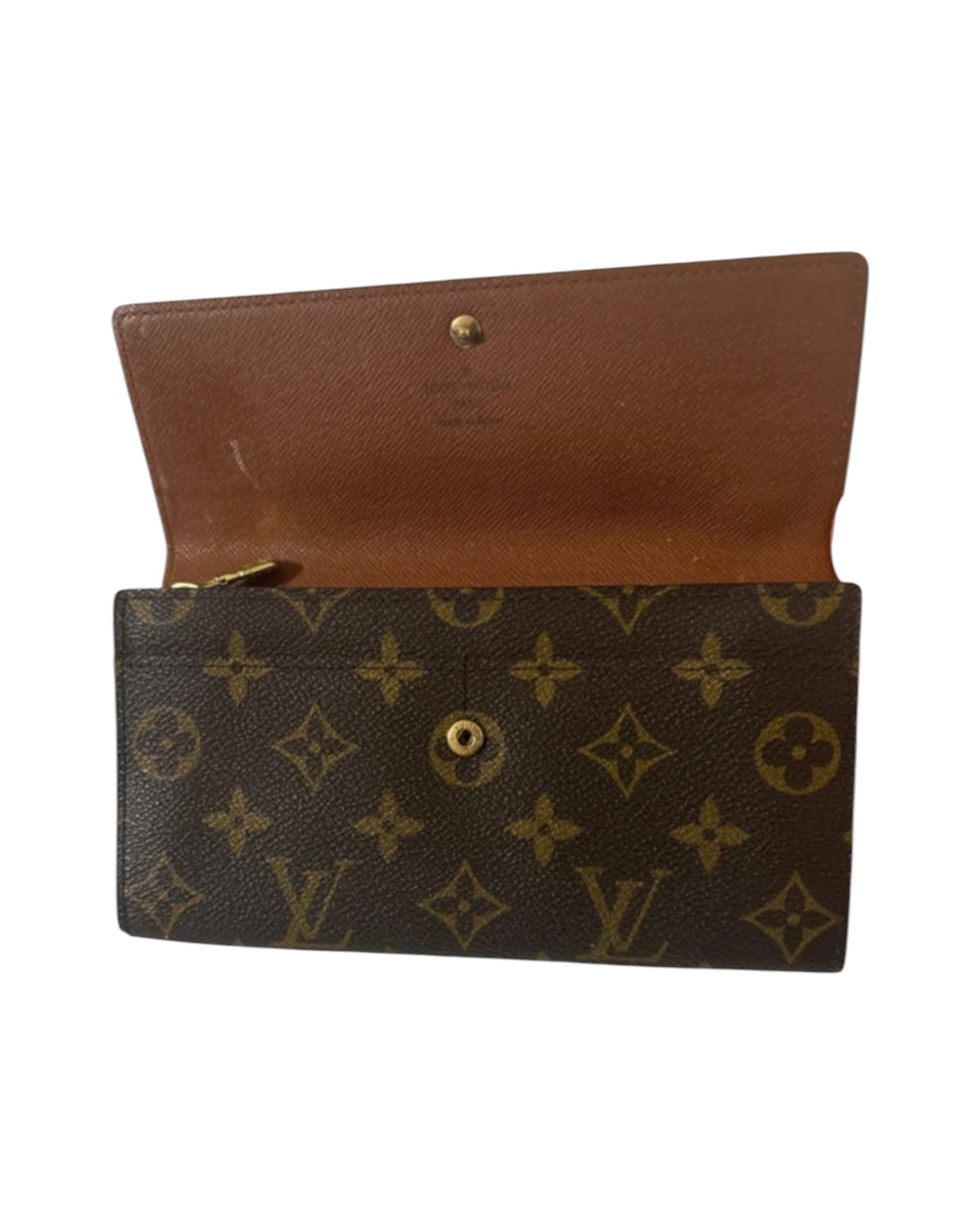 Louis Vuitton Vintage Monogram Canvas Long Wallet