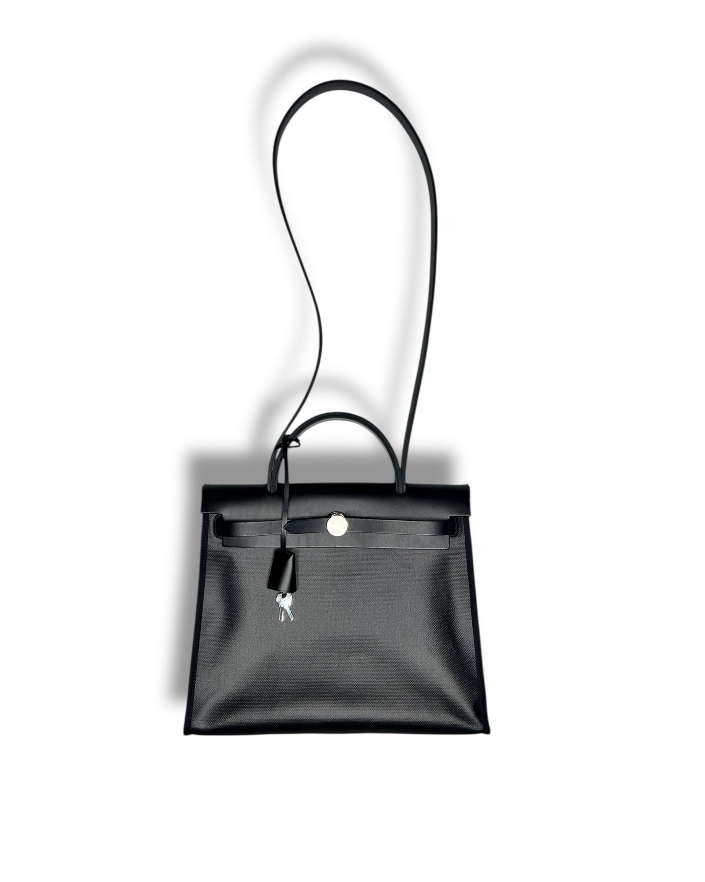 Hermès Herbag Zip 31 – Black Palladium Hardware (Full Set)