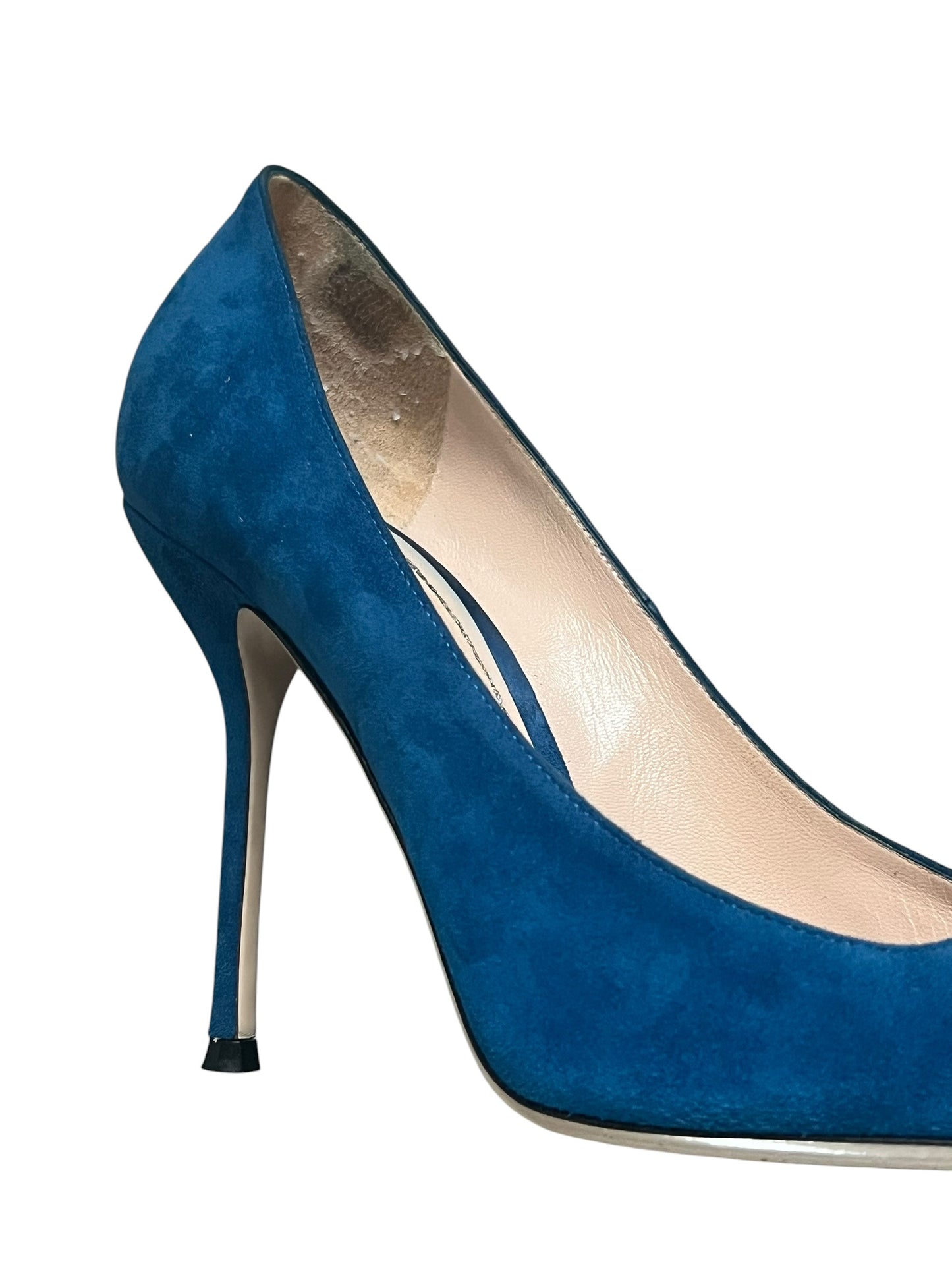 Gucci Dionysus Suede Pumps – Blue | Size 37