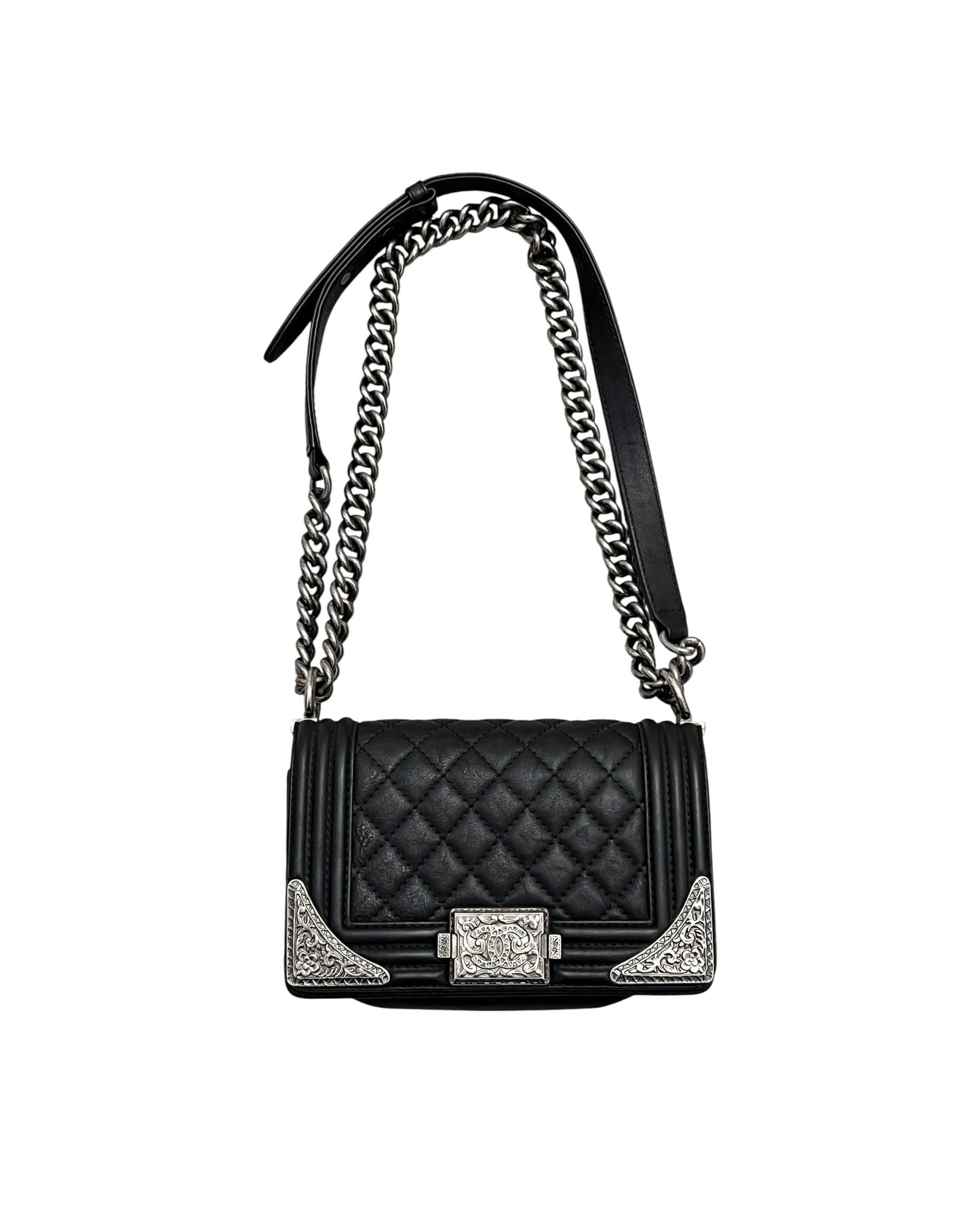 Chanel Small Paris Dallas Boy Flap Bag | Black - The Luxury Savvy