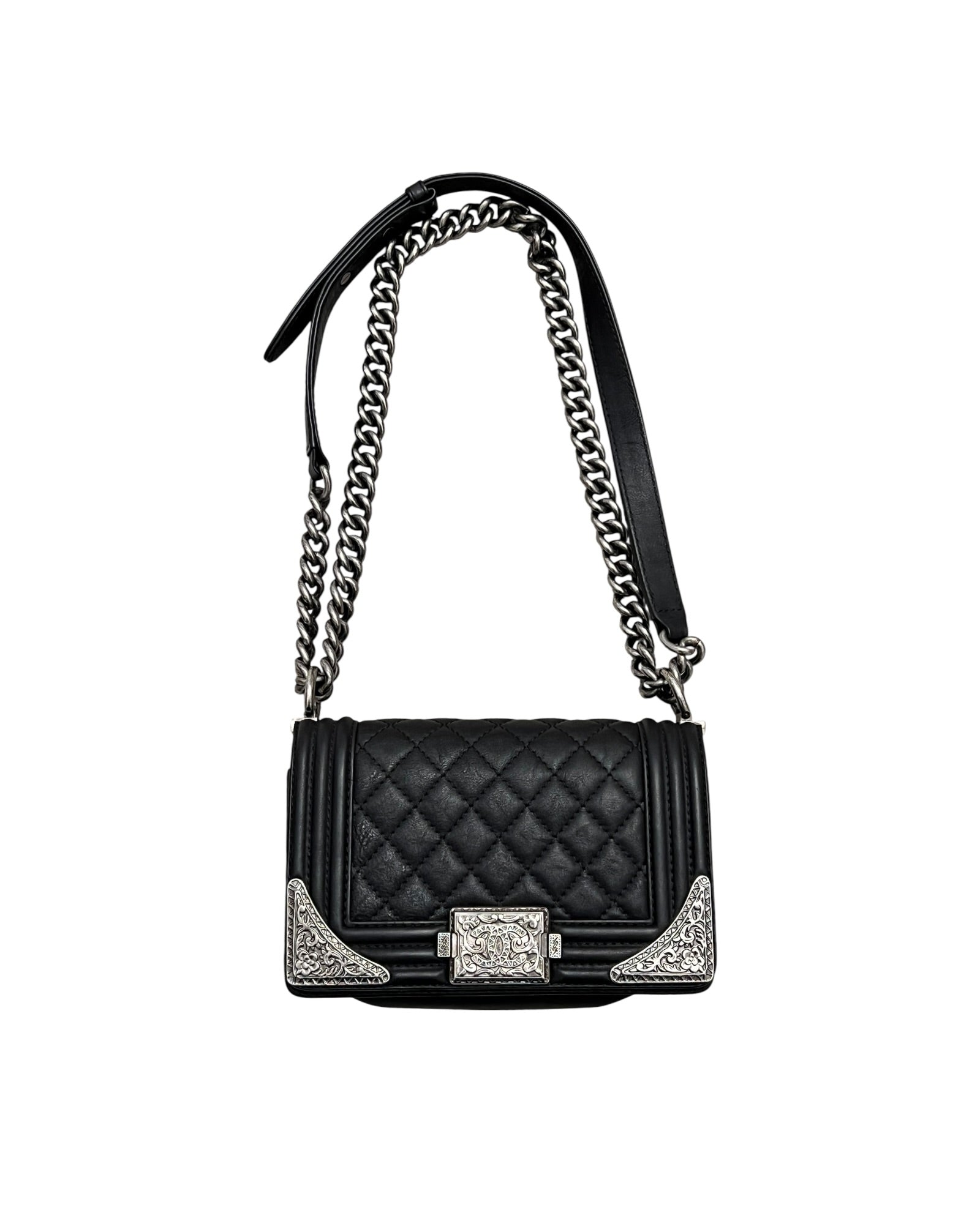 Chanel Small Paris Dallas Boy Flap Bag | Black - The Luxury Savvy