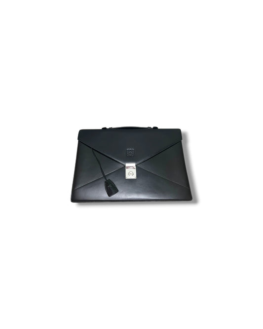 Loewe Leather Briefcase - The Luxury Savvy
