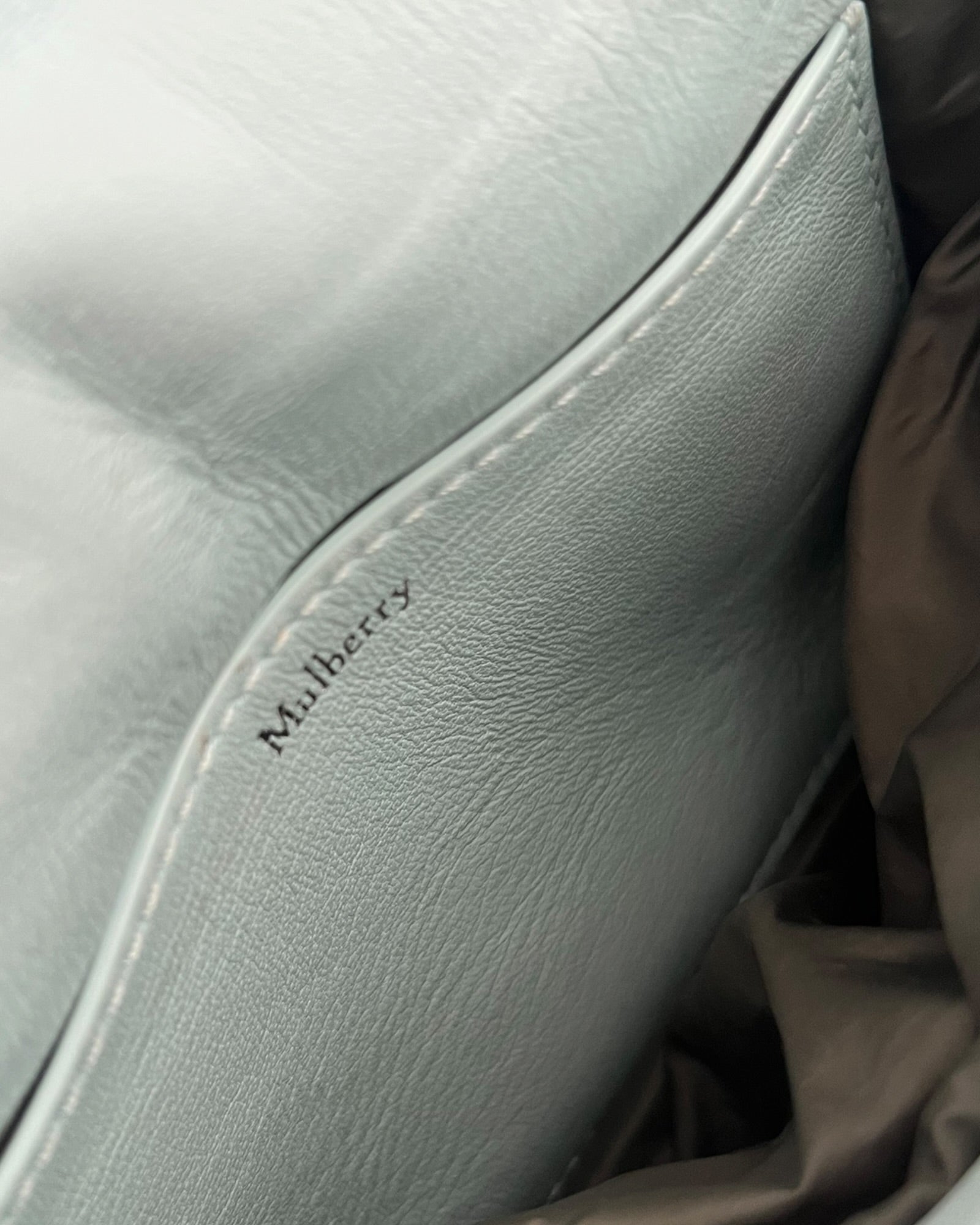 Mulberry Softie Bag - Nappa Leather - Light Blue - The Luxury Savvy