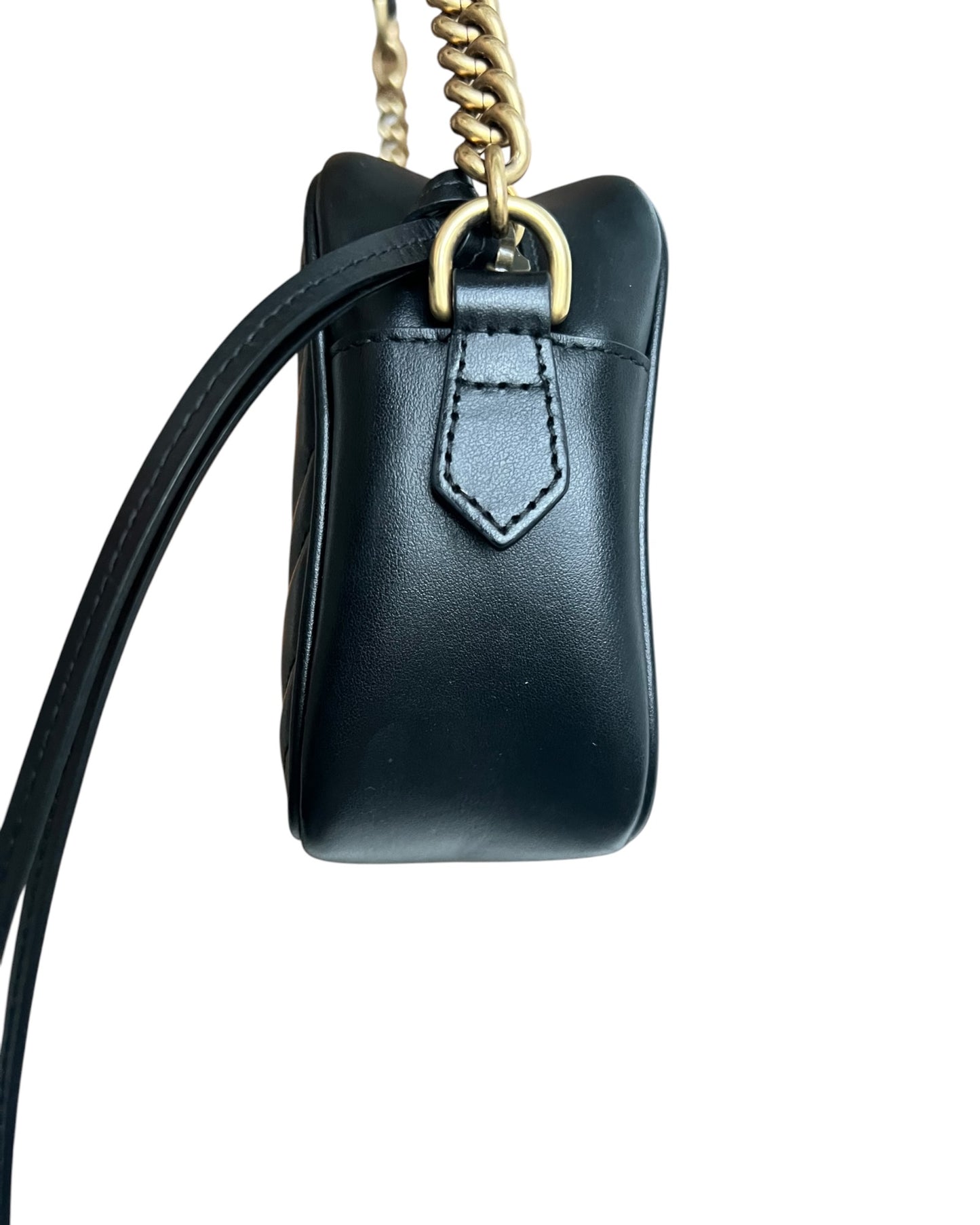 Gucci GG Marmont Small Camera Bag - Black