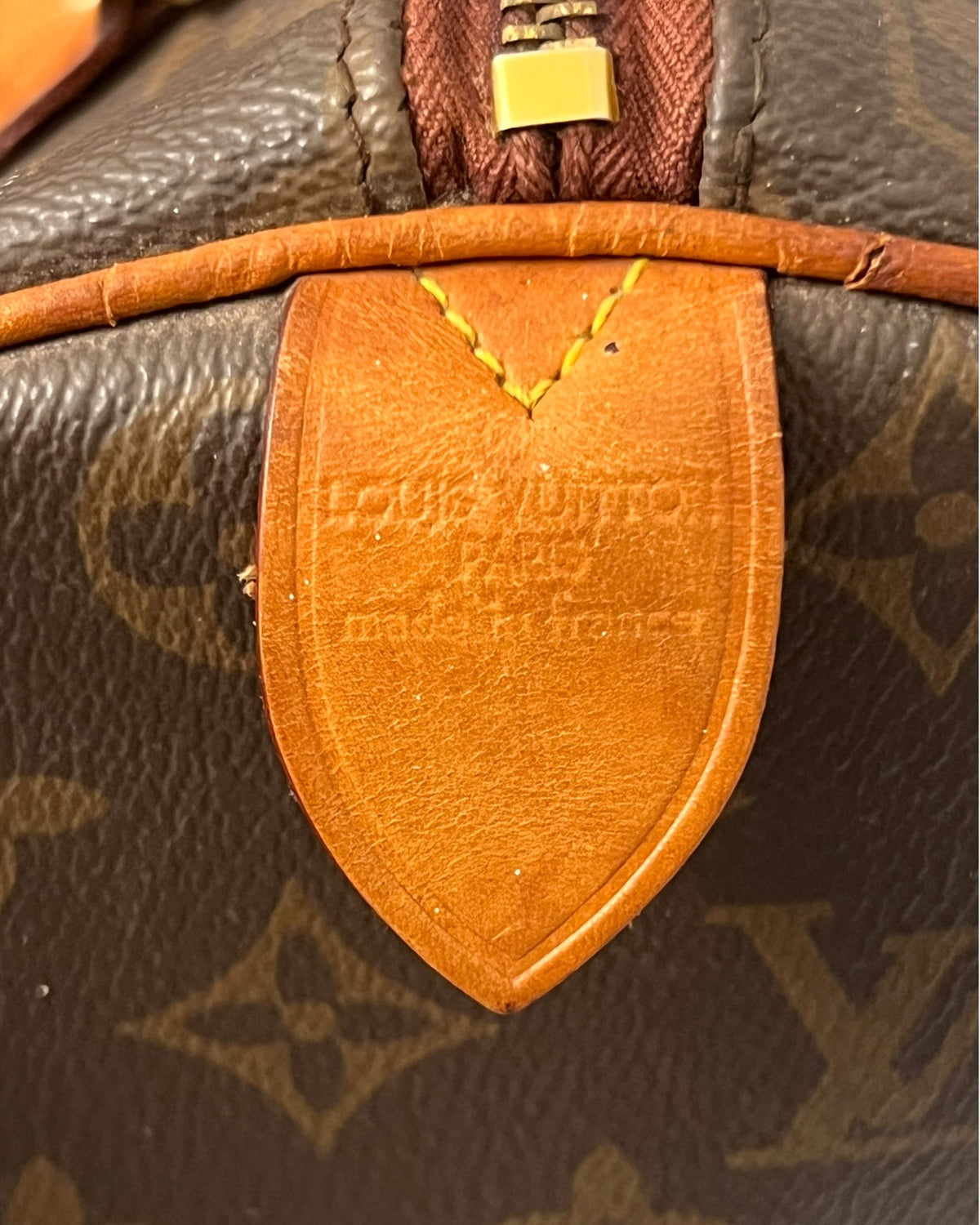 Vintage Louis Vuitton Speedy 30 Monogram Canvas Handbag