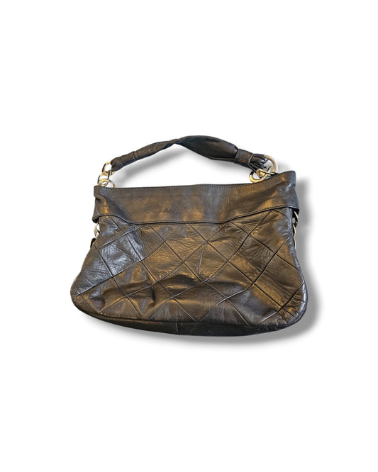 Chanel Lambskin Leather Hobo Bag – Black | Silver-Tone Hardware