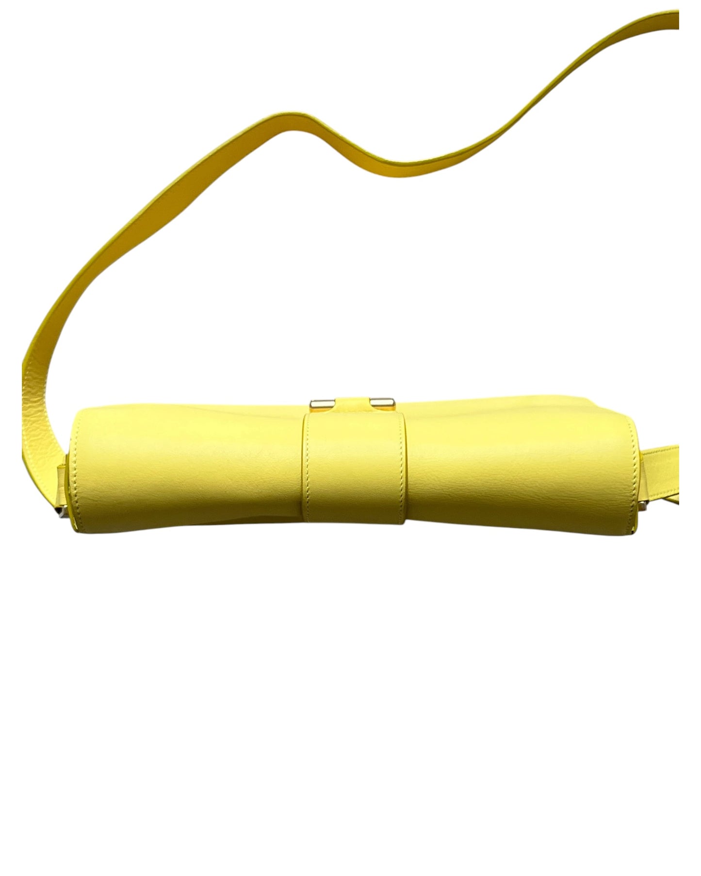 Saint Laurent Crossbody Bag - Yellow - Gold Hardware
