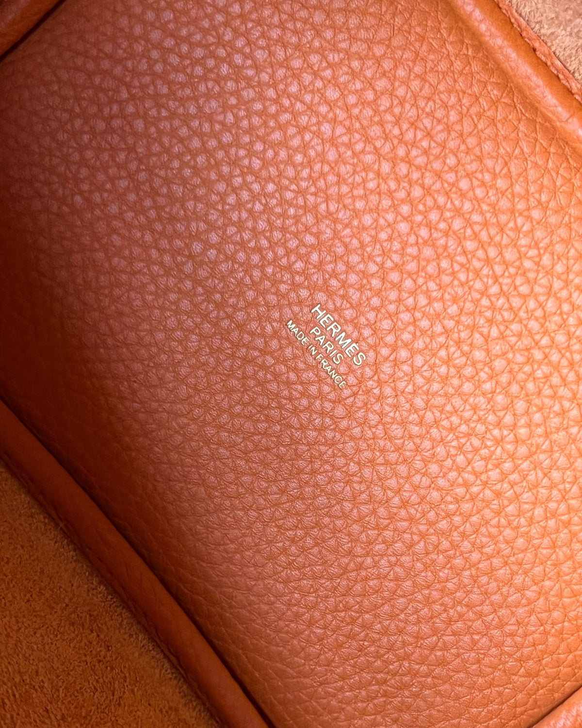 Hermès Picotin 18 Orange H Taurillon Clemence Gold Hardware