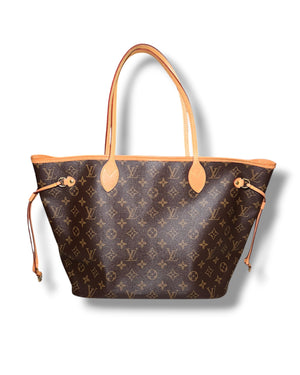 Louis Vuitton Neverfull MM Monogram Canvas Tote Bag