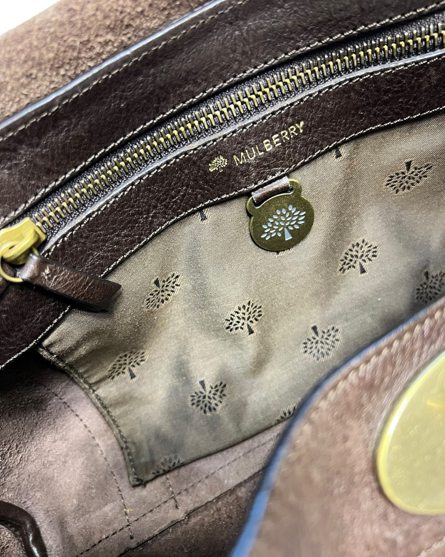 Pre-Loved Mulberry Bayswater - East West - Brown Leather Bag - The Luxury Savvy