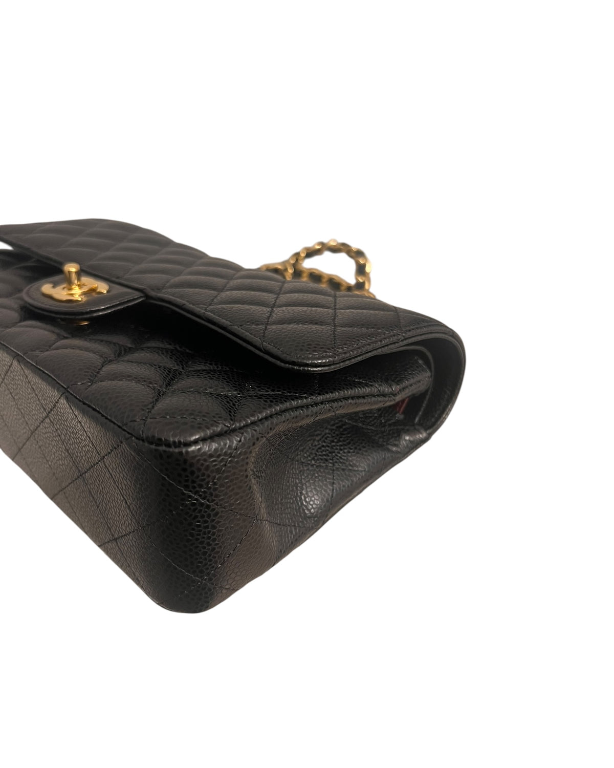 Chanel Classic Medium Flap Bag – Caviar Leather, Gold Hardware | Pre-Owned
