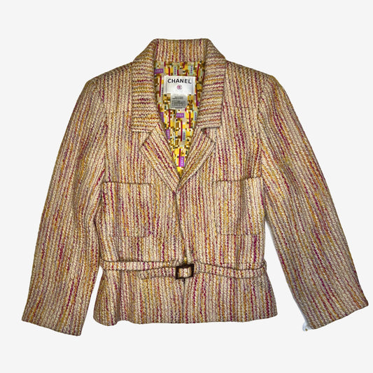 CHANEL VINTAGE LESAGE TWEED JACKET