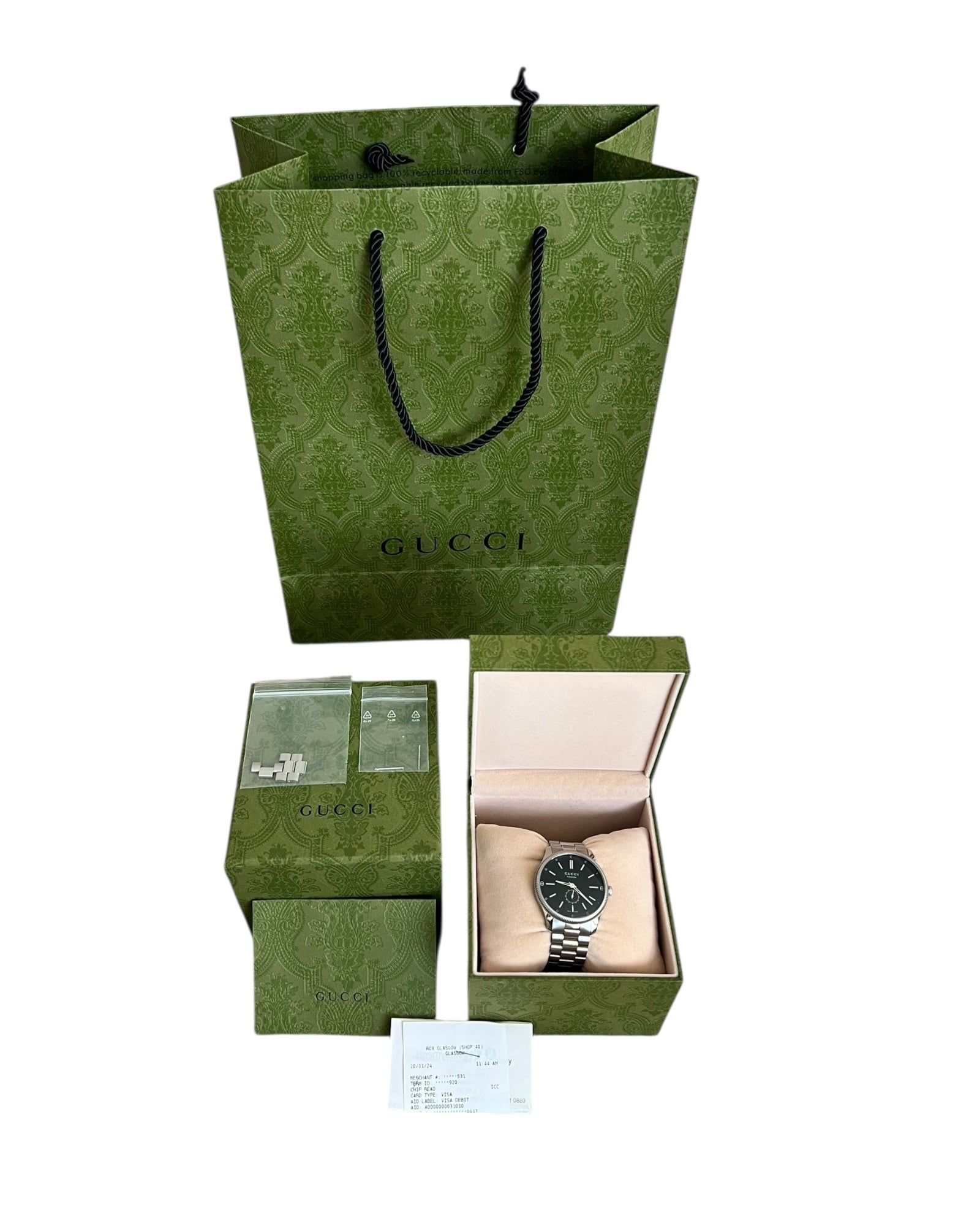 Gucci G-Timeless 40mm Automatic Watch – Full Set - The Luxury Savvy