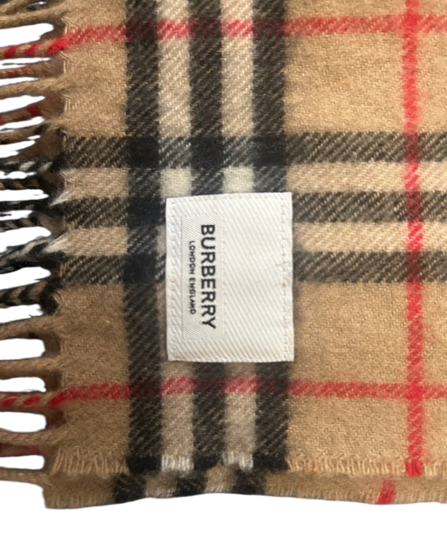 Burberry Classic Check Wool Scarf