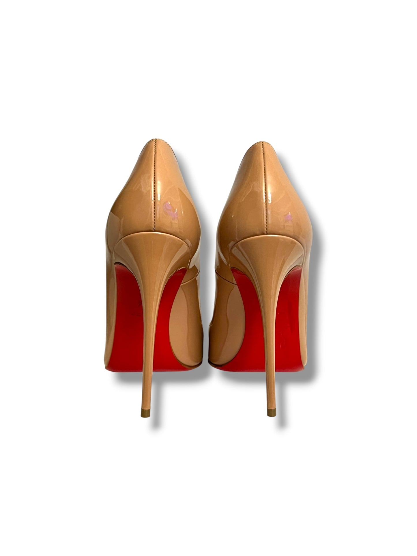 Christian Louboutin So Kate 120 Patent Pumps Nude | Size EU 36.5