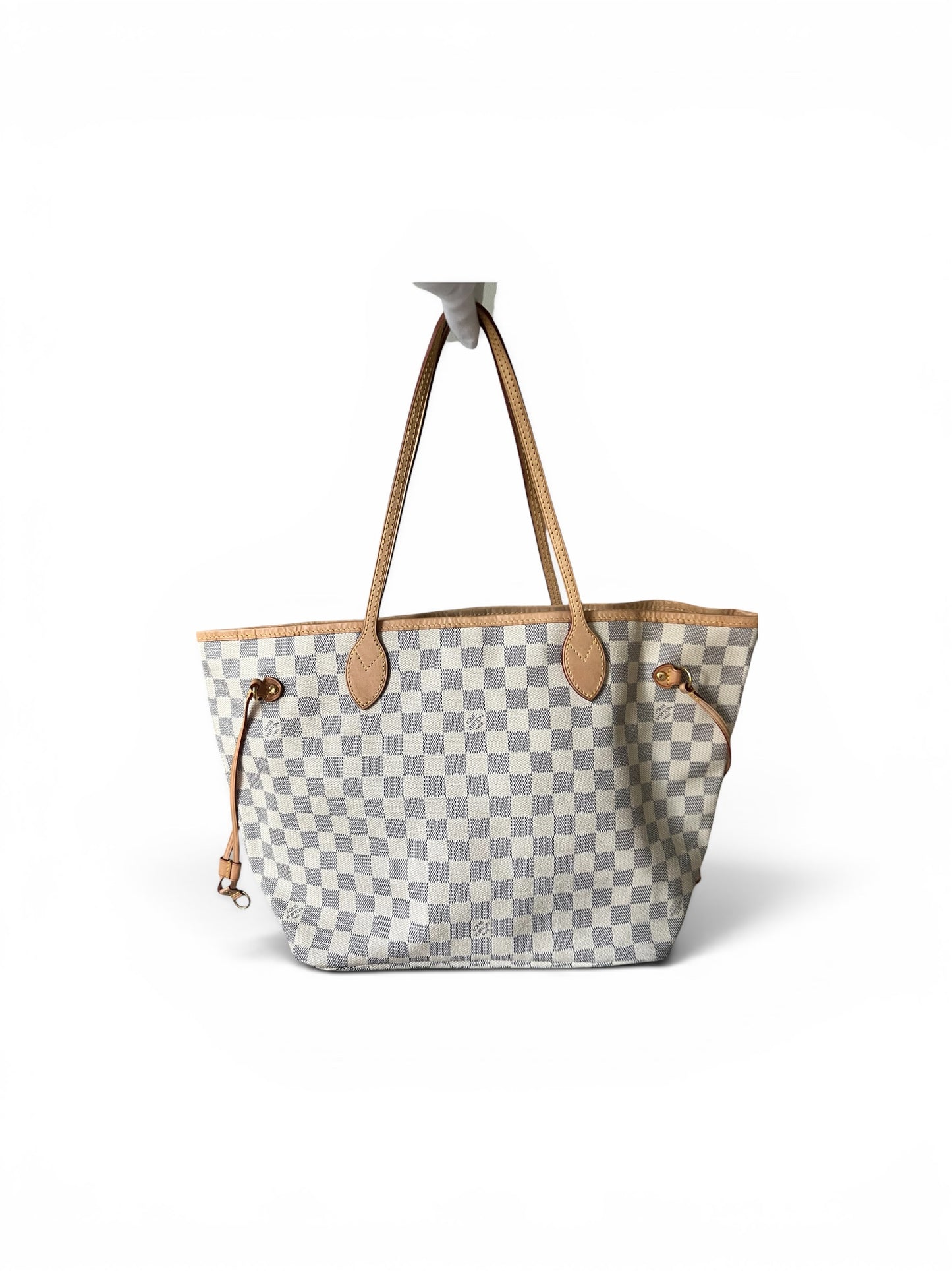 Louis Vuitton Neverfull MM Damier Azur Tote Bag