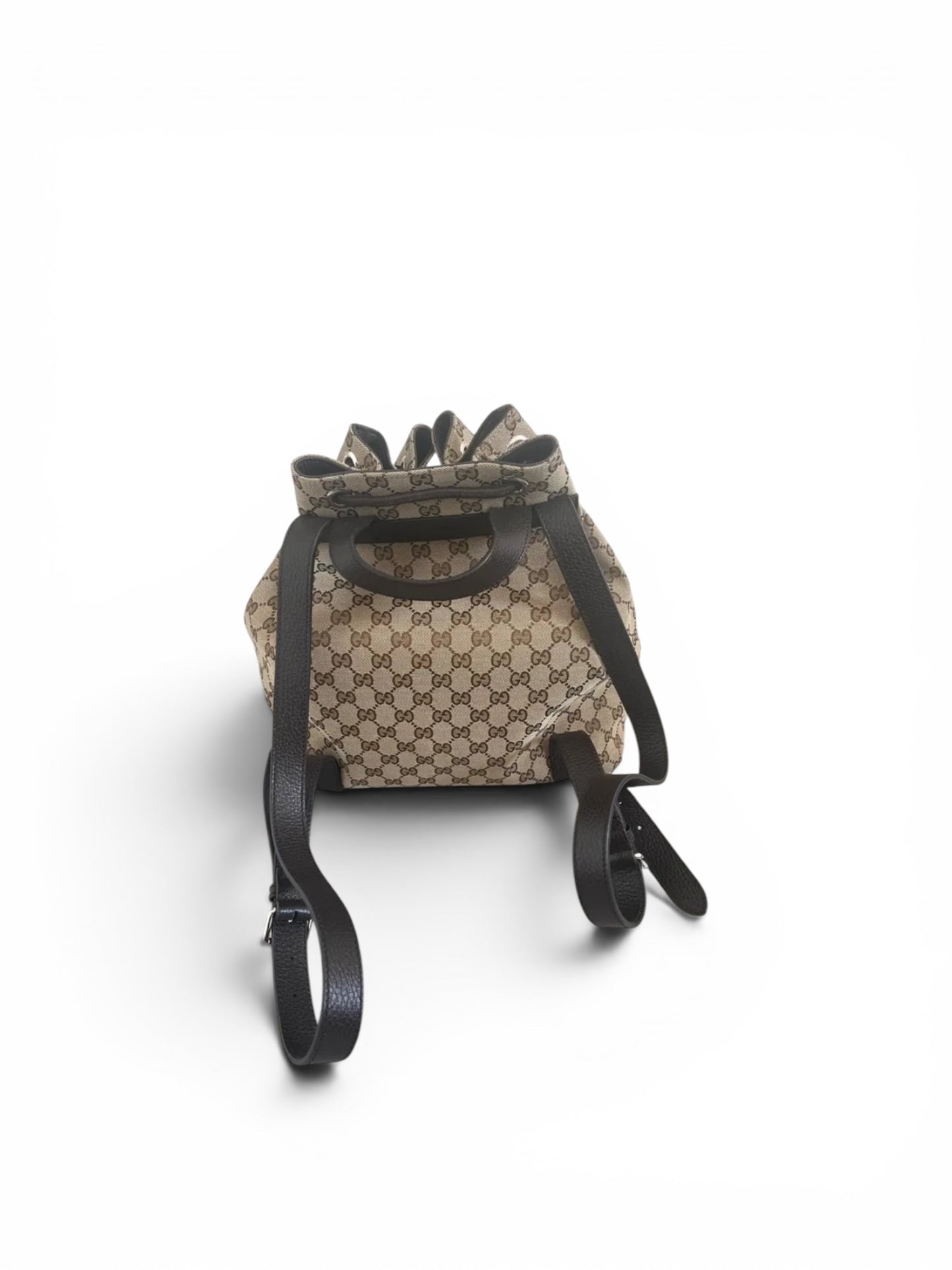 Gucci GG Supreme Drawstring Backpack