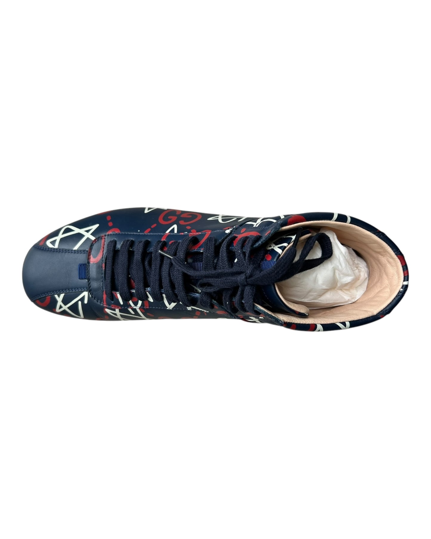 Pre-owned Gucci Ghost Limited Edition High-Top Trainers – Men’s