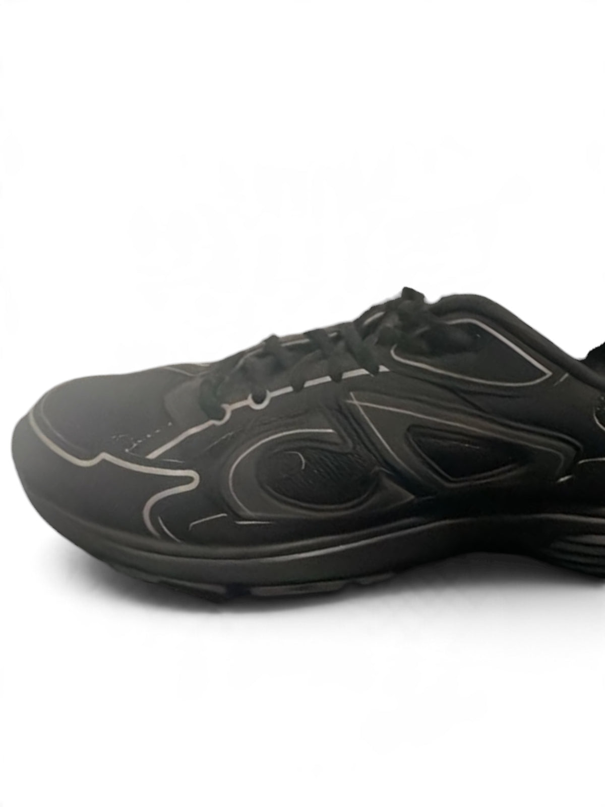 Christian Dior Men’s B30 Trainers – Black / Silver Reflective