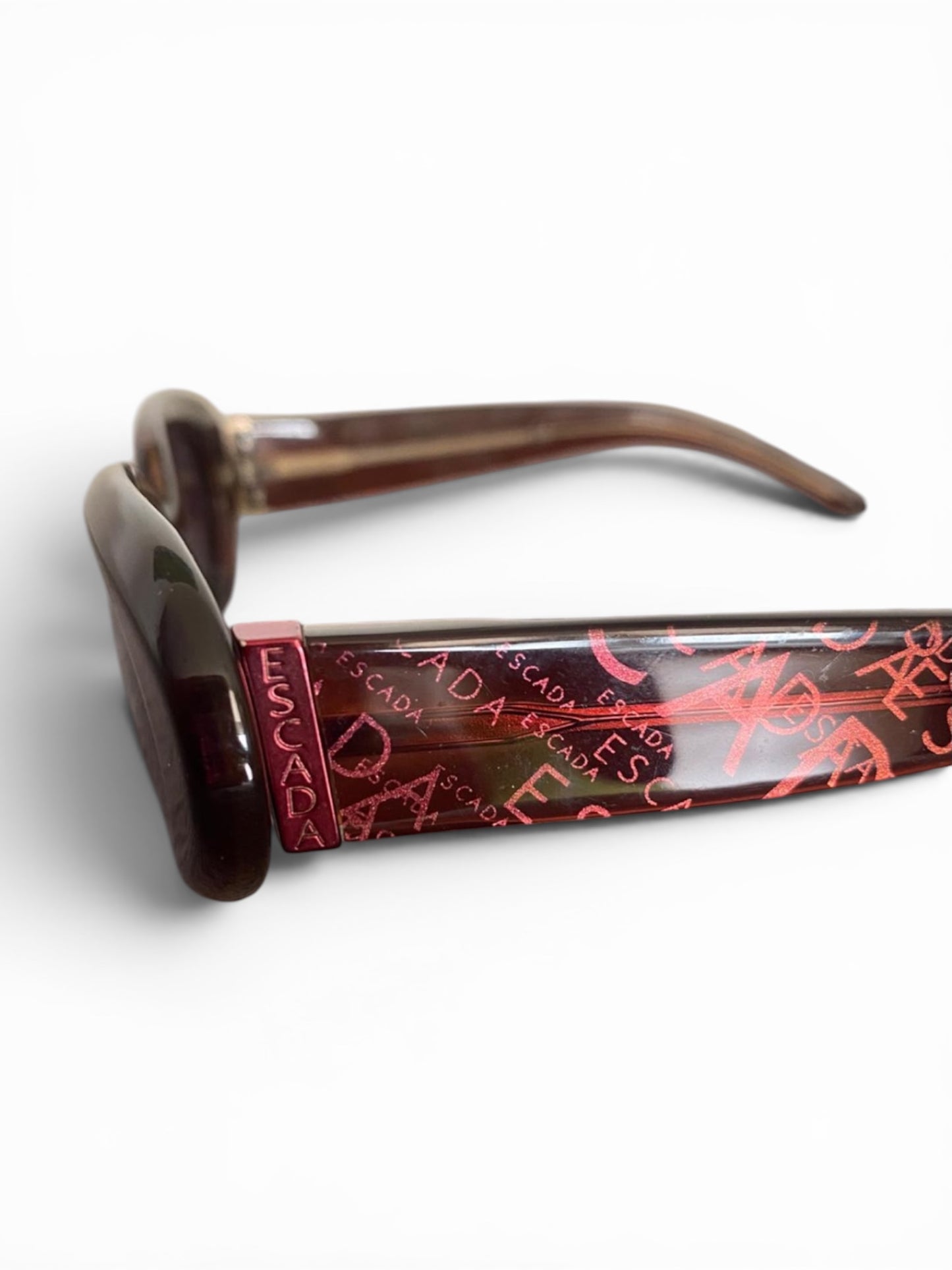 Vintage Escada Oval Sunglasses – Red