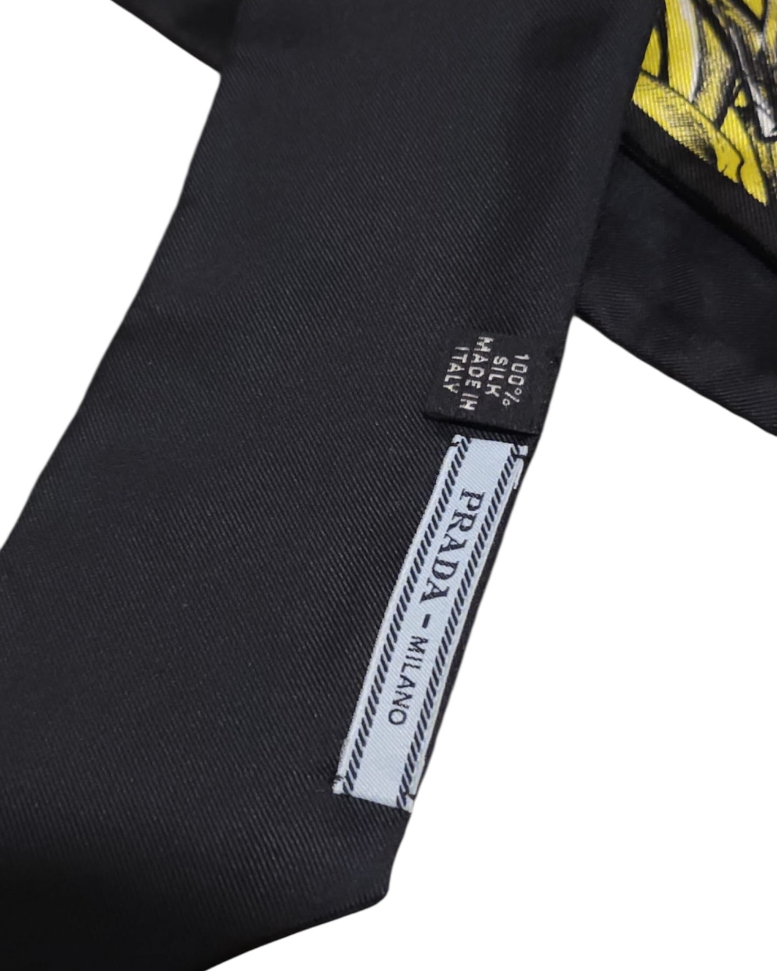 Prada Silk Twill Scarf - The Luxury Savvy