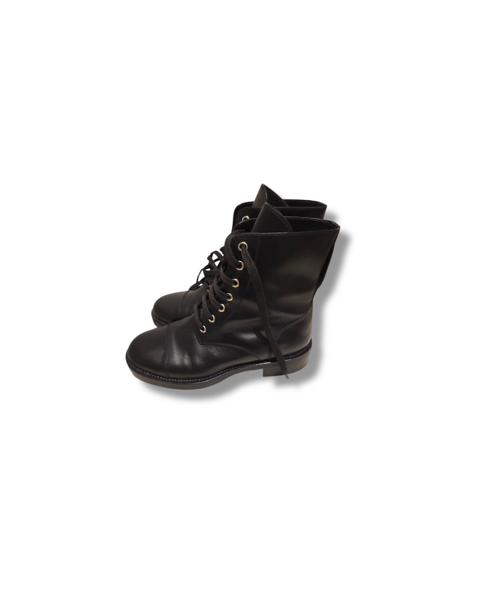 Louis Vuitton Laureate Desert Boots | Black | Size 38 - The Luxury Savvy