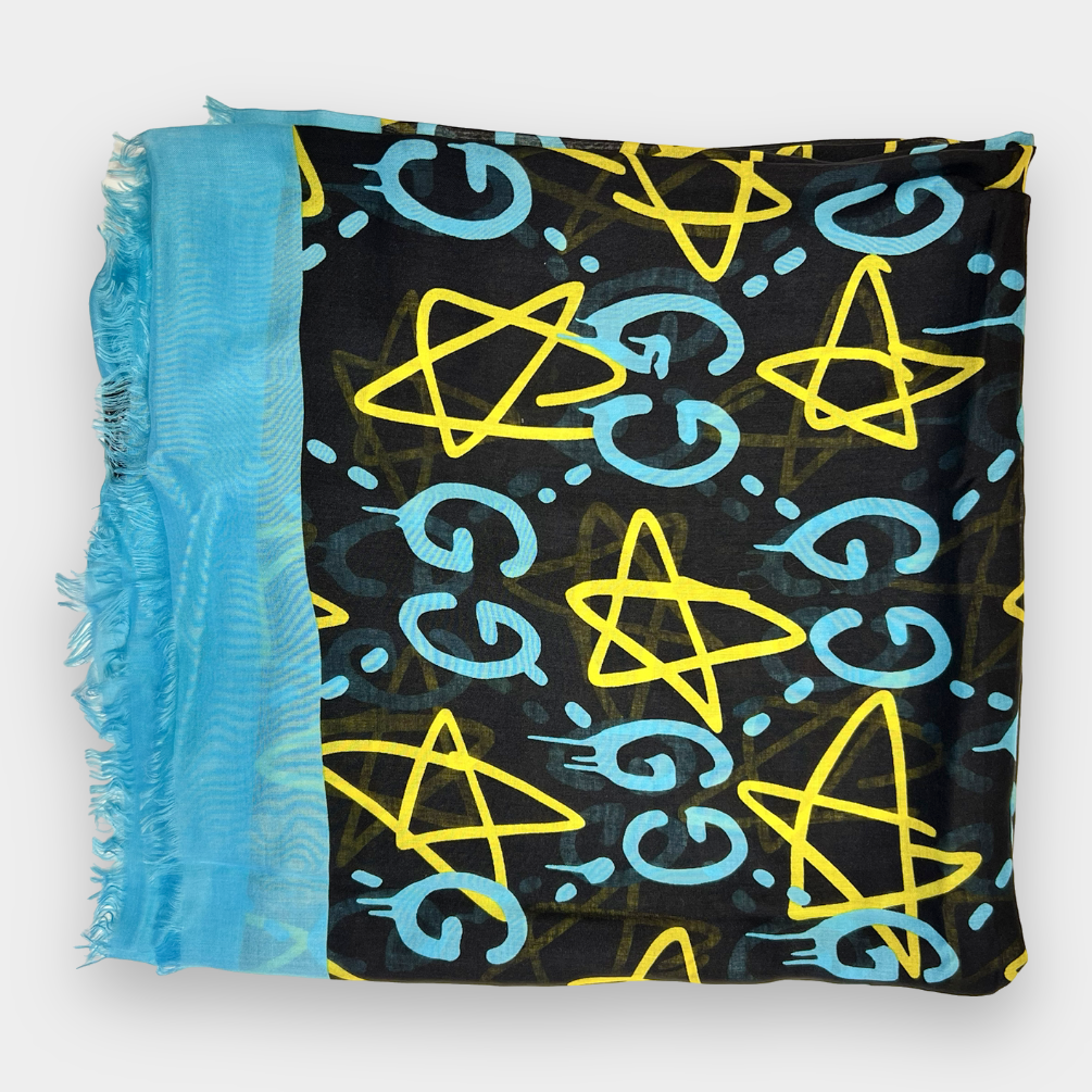 Gucci ghost scarf discount