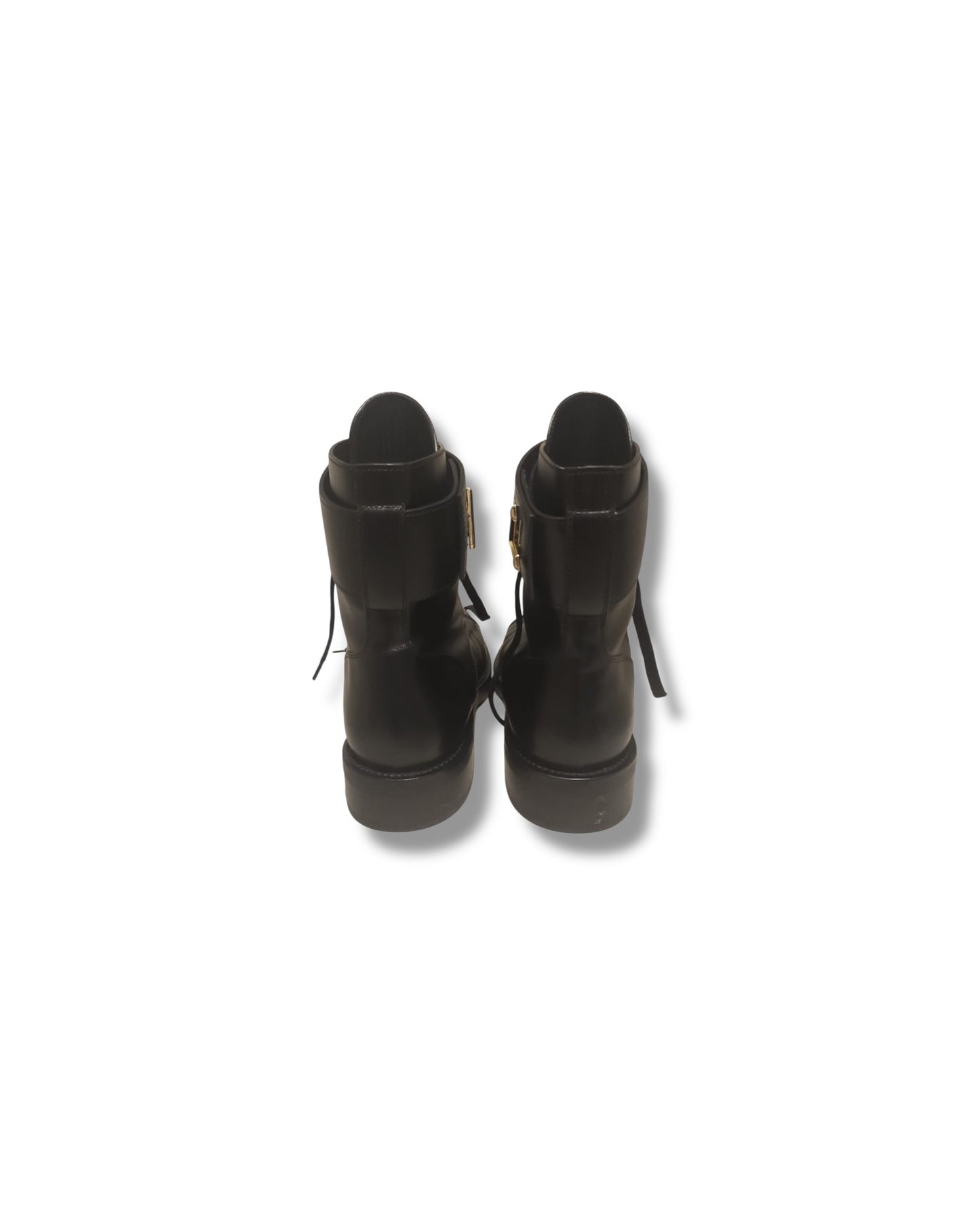 Louis Vuitton Laureate Desert Boots | Black | Size 38 - The Luxury Savvy