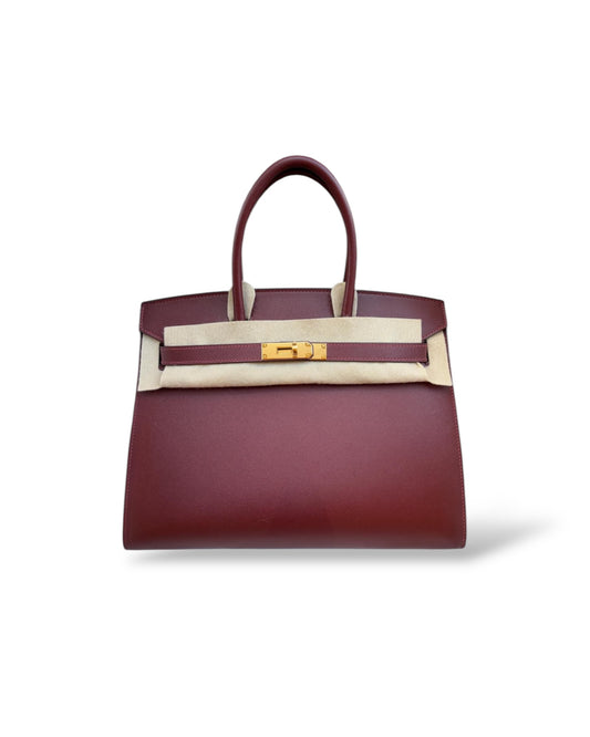 Hermès Birkin 30 Rouge H Madame – Gold Hardware