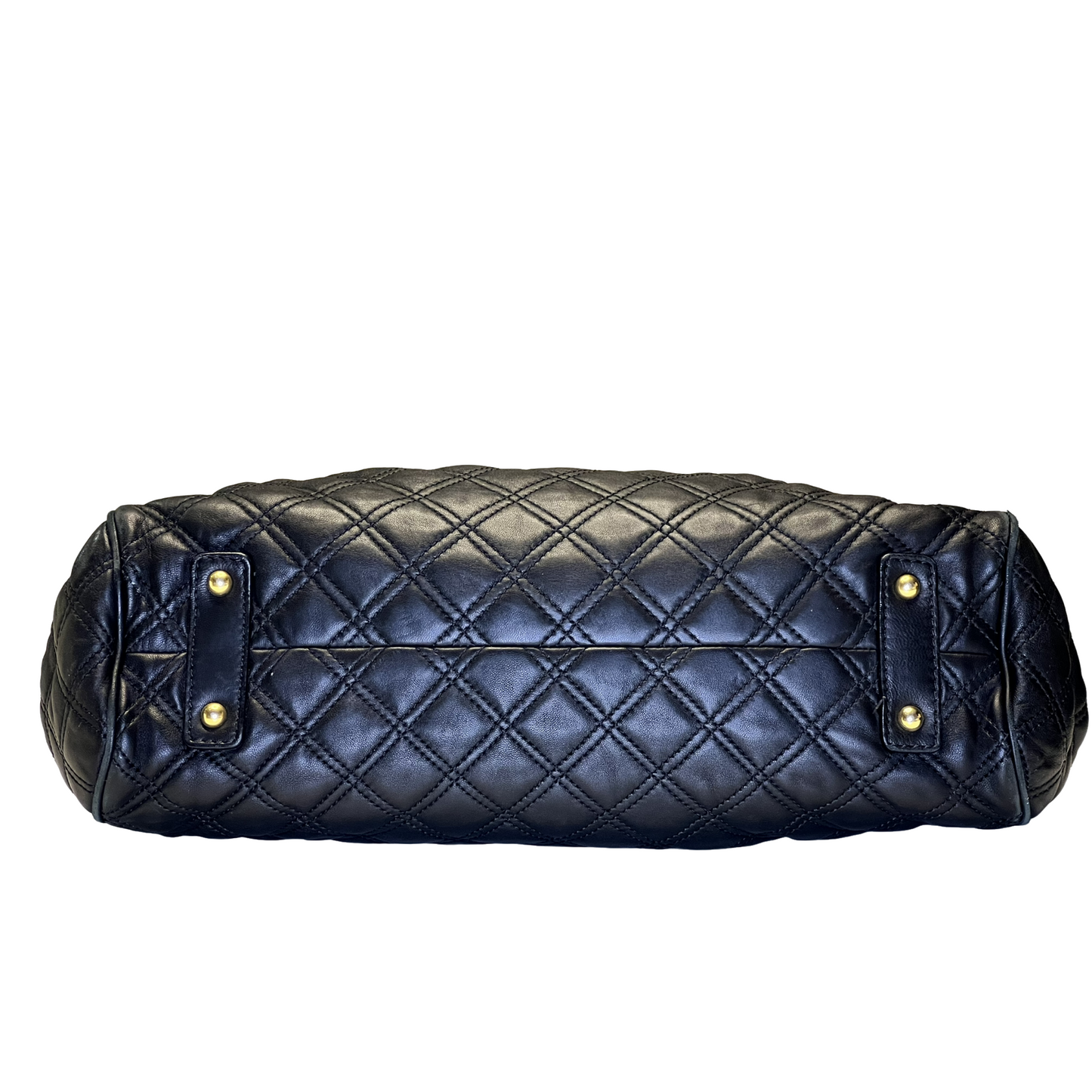 MARC JACOBS QUILTED LEATHER STAM BAG