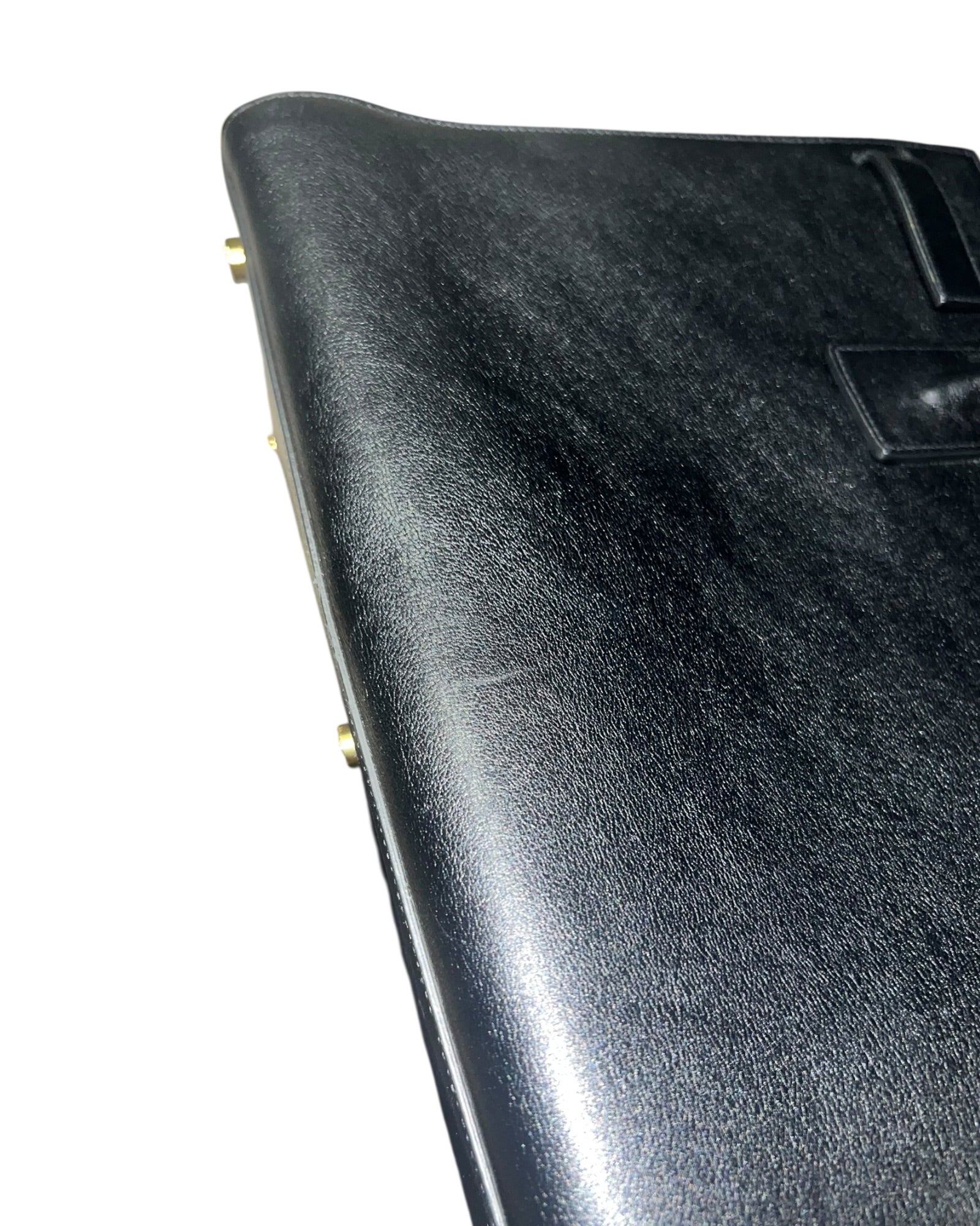 Saint Laurent Medium Sac de Jour | Black Smooth Leather | Gold Hardware - The Luxury Savvy
