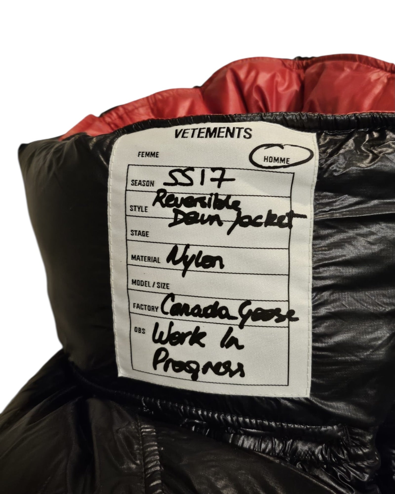 Vetements X Canada Goose Men’s Reversible Jacket - The Luxury Savvy
