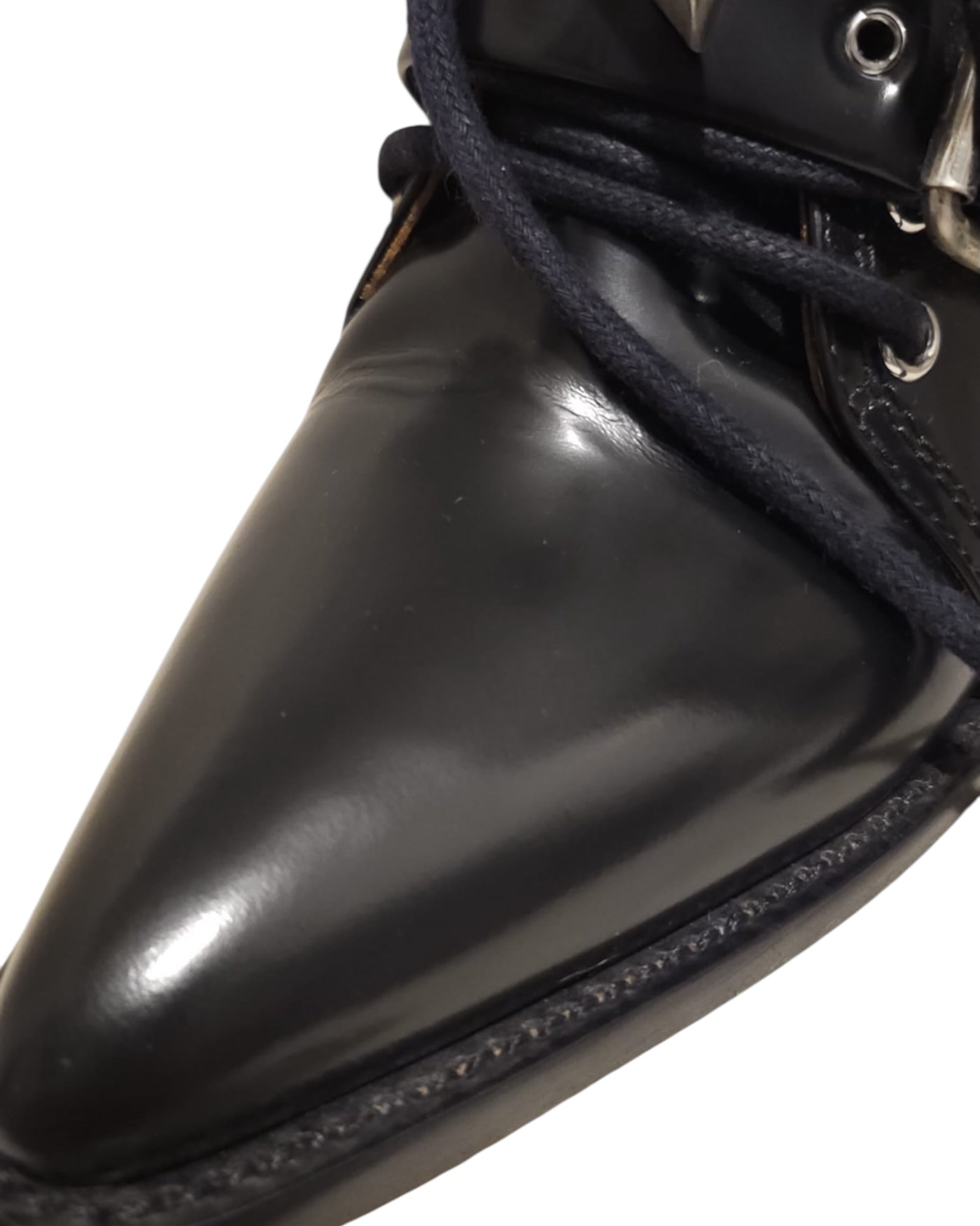 Chloé Black Buckle Ankle Boots – Size 38 - The Luxury Savvy