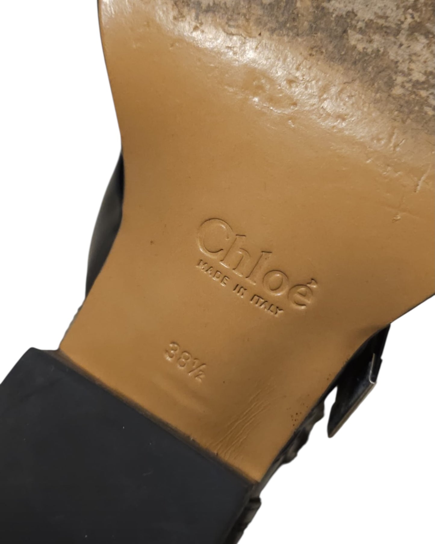 Chloé Black Buckle Ankle Boots – Size 38 - The Luxury Savvy