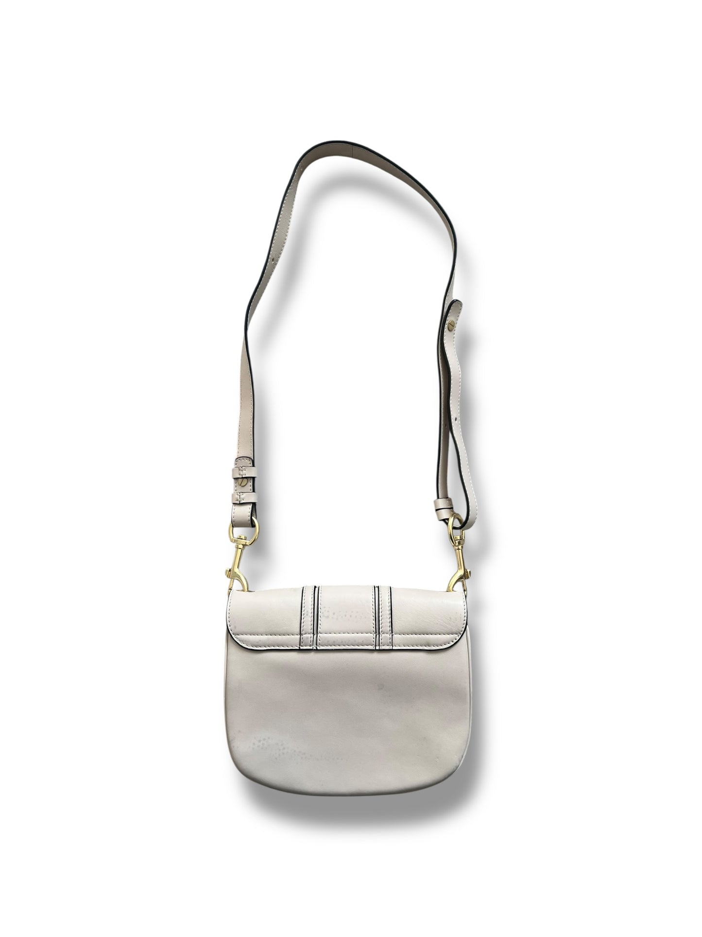 See by Chloé Hana Shoulder Bag – Cement Beige - The Luxury Savvy