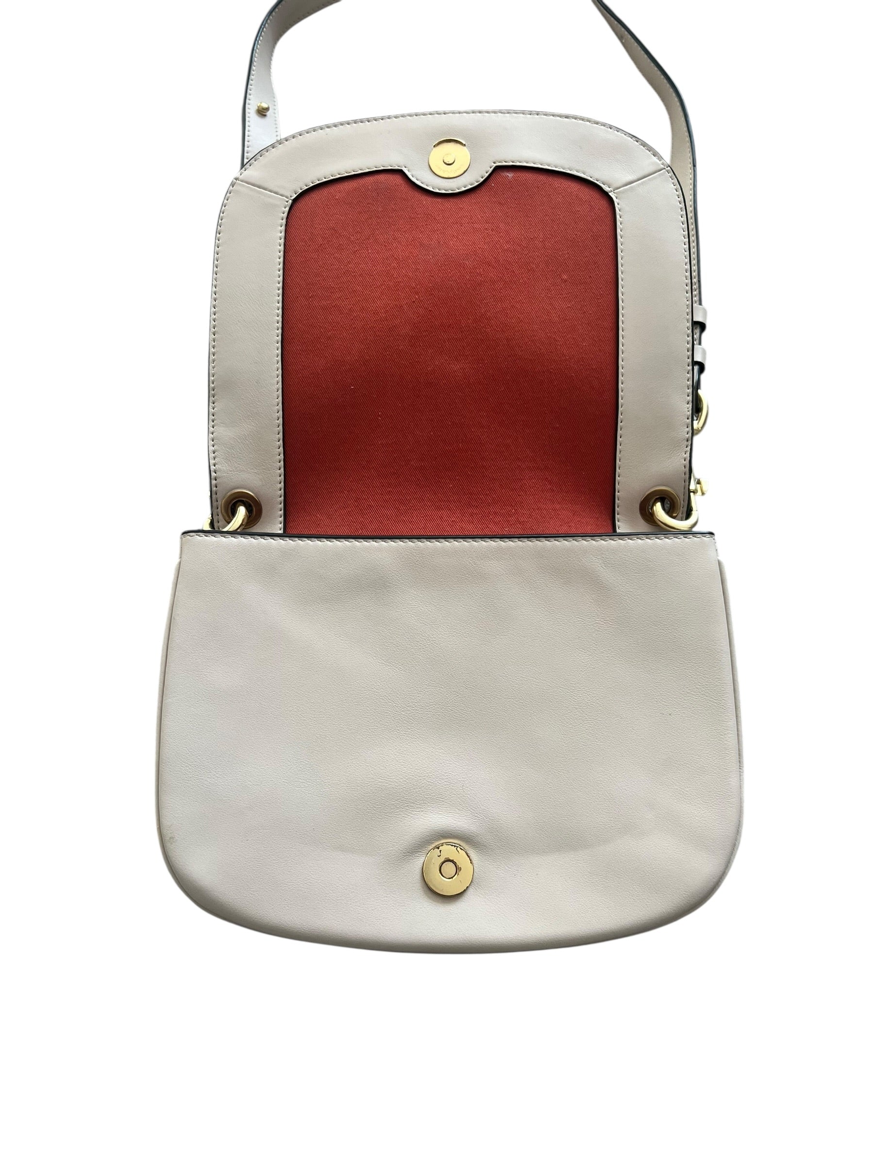 See by Chloé Hana Shoulder Bag – Cement Beige - The Luxury Savvy