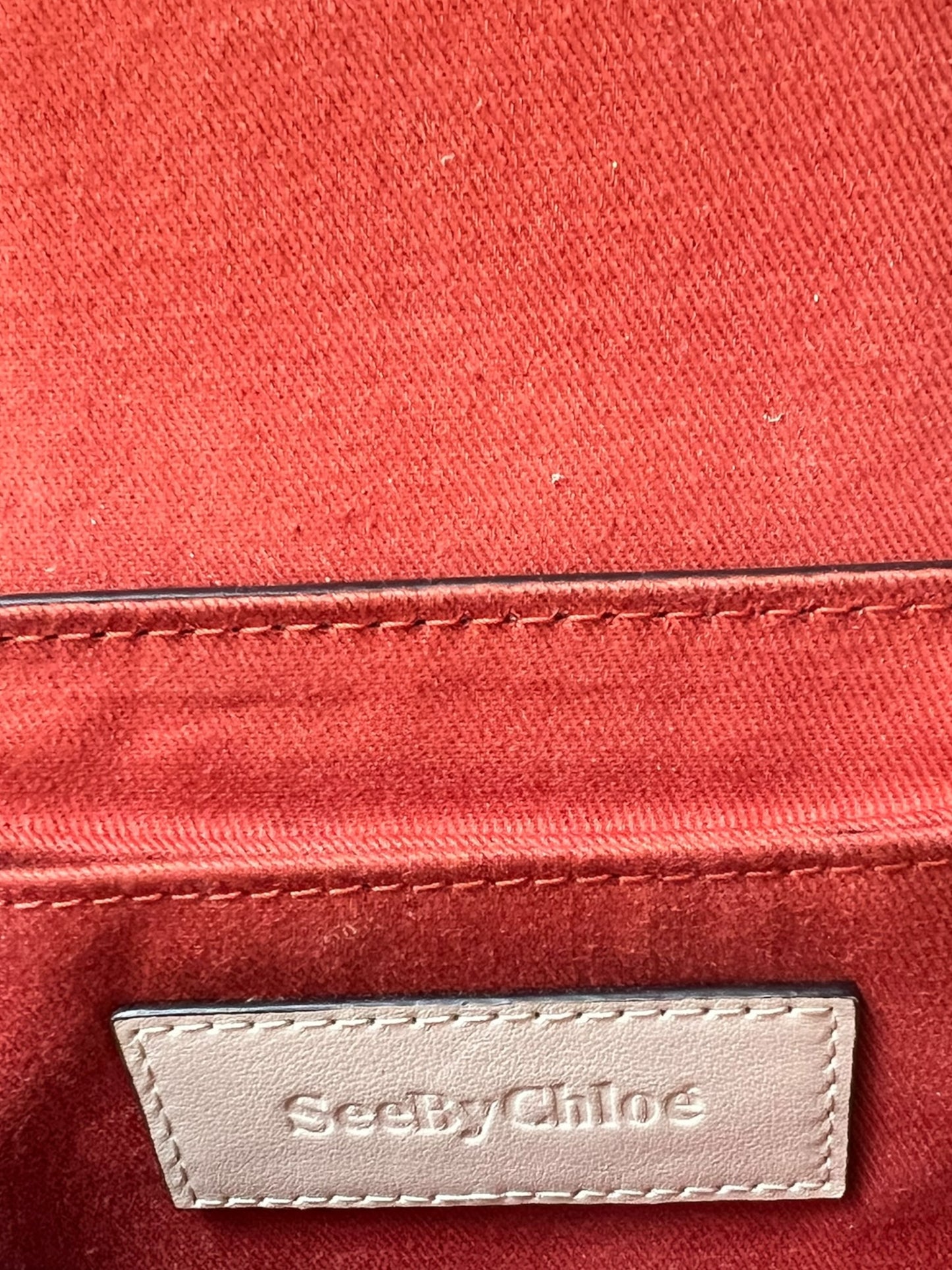 See by Chloé Hana Shoulder Bag – Cement Beige - The Luxury Savvy