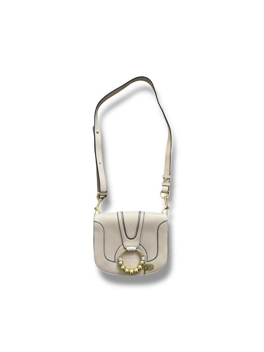 See by Chloé Hana Shoulder Bag – Cement Beige - The Luxury Savvy