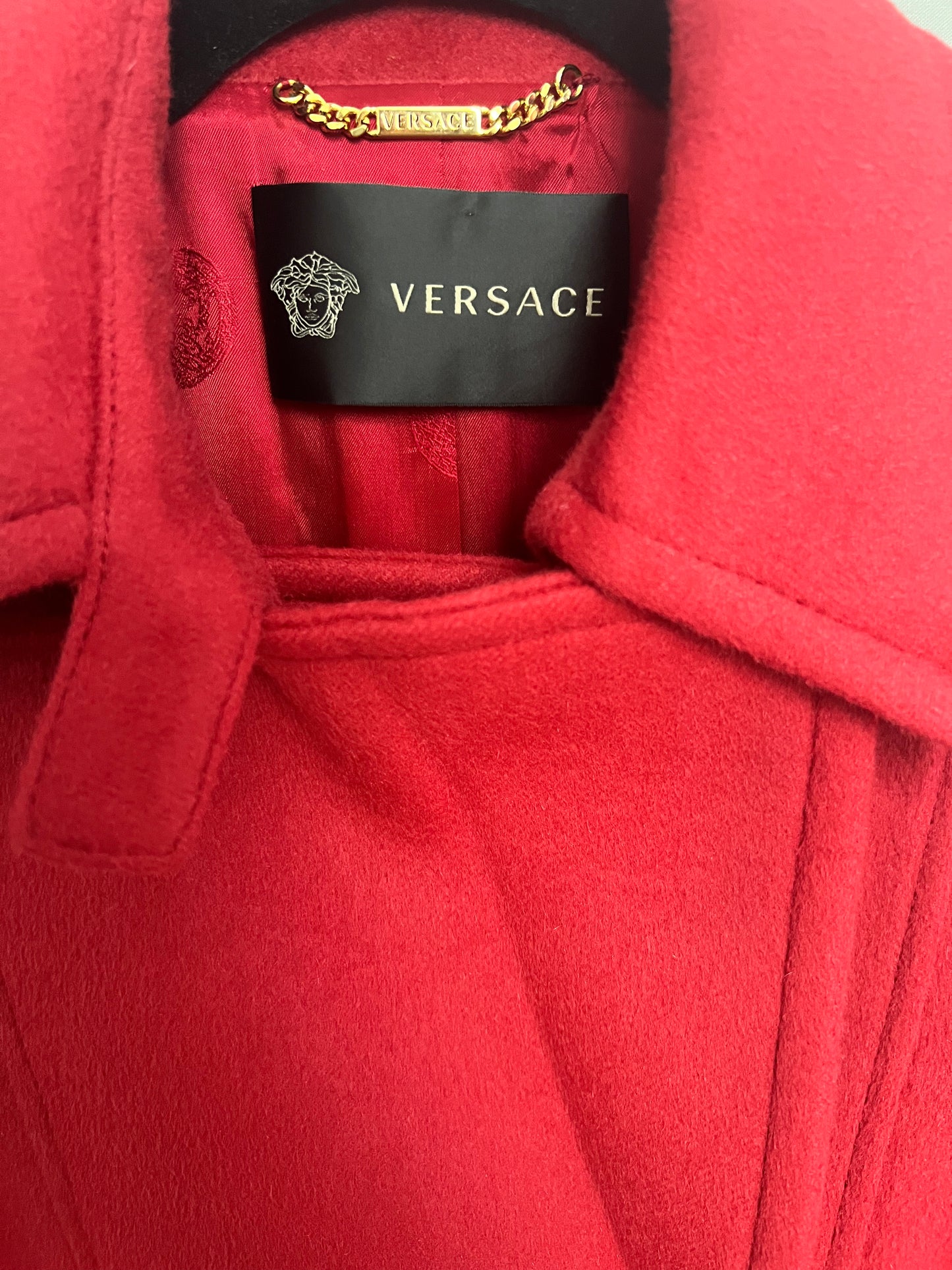 VERSACE COAT - The Luxury Savvy