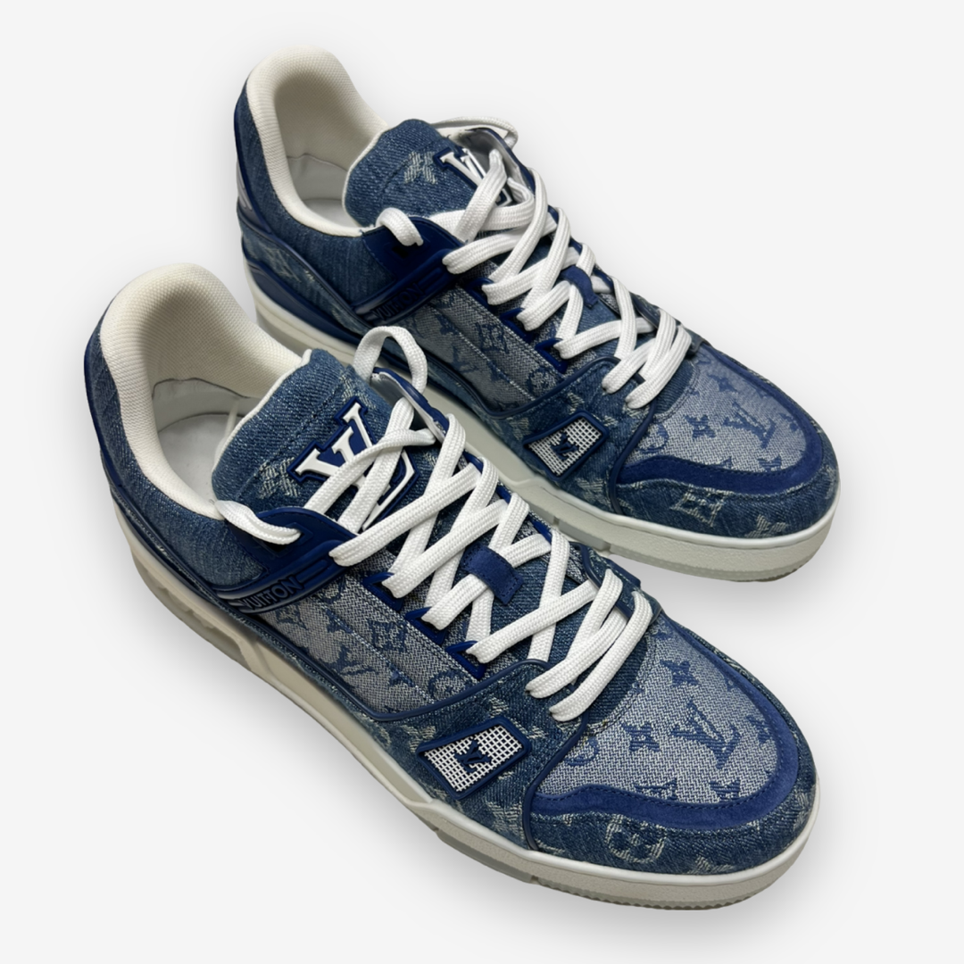 LOUIS VUITTON MONOGRAM DENIM SNEAKER