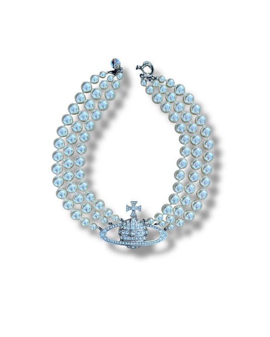 Vivienne Westwood Swarovski Pearl Choker
